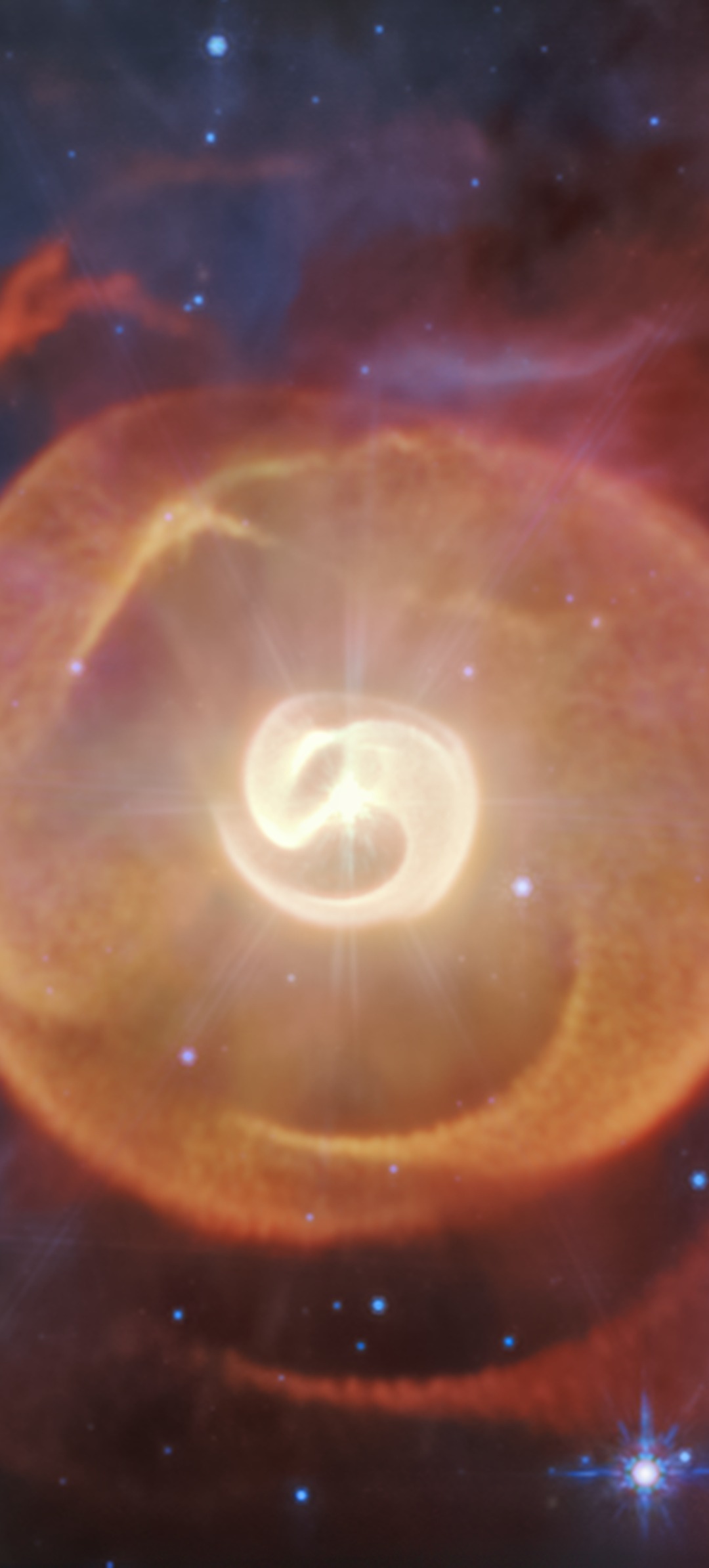Wolf-Rayet Apep (MIRI Image) — Moto G Power