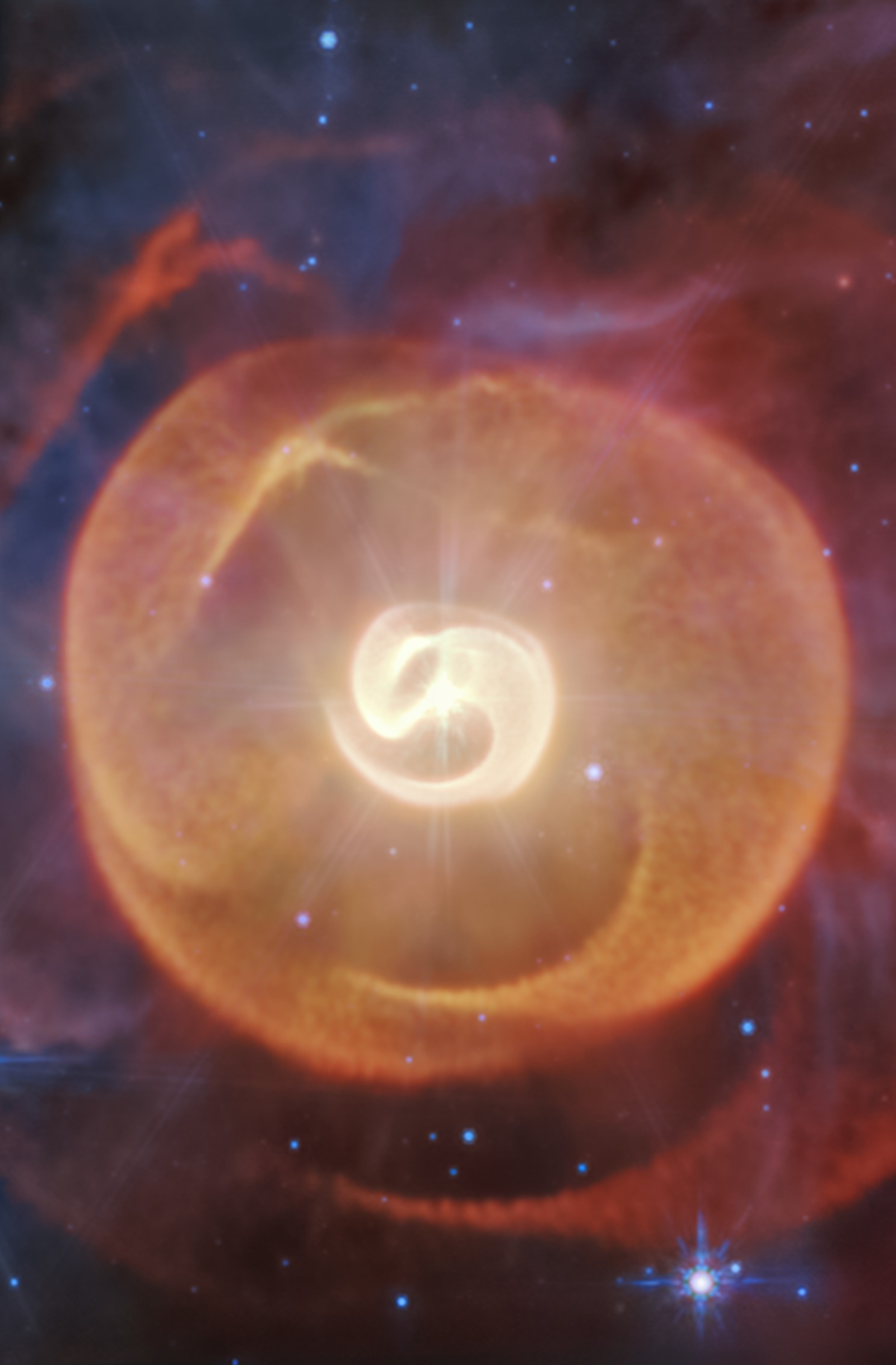 Wolf-Rayet Apep (MIRI Image) — iPad Mini