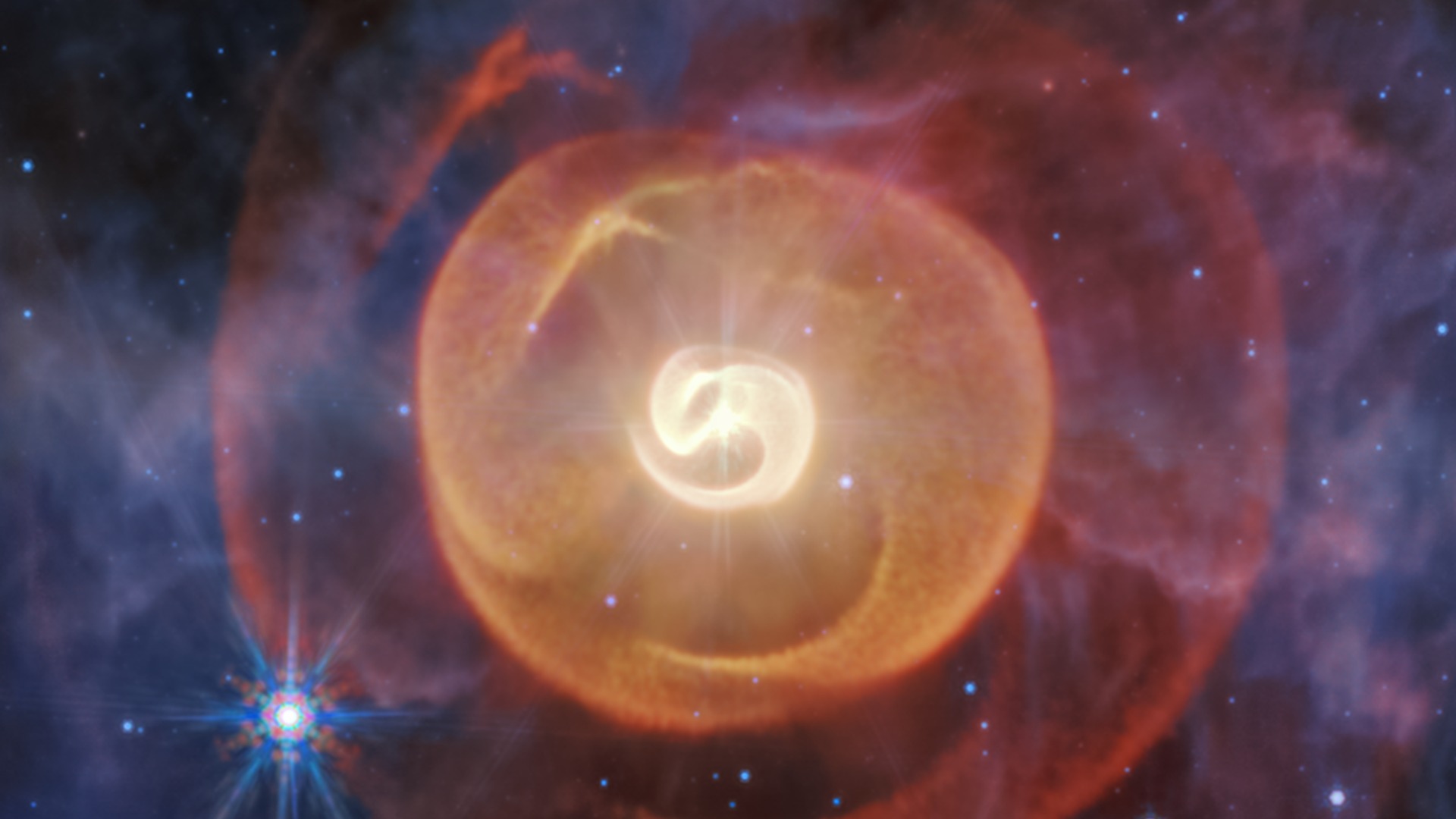 Wolf-Rayet Apep (MIRI Image) — Desktop HD