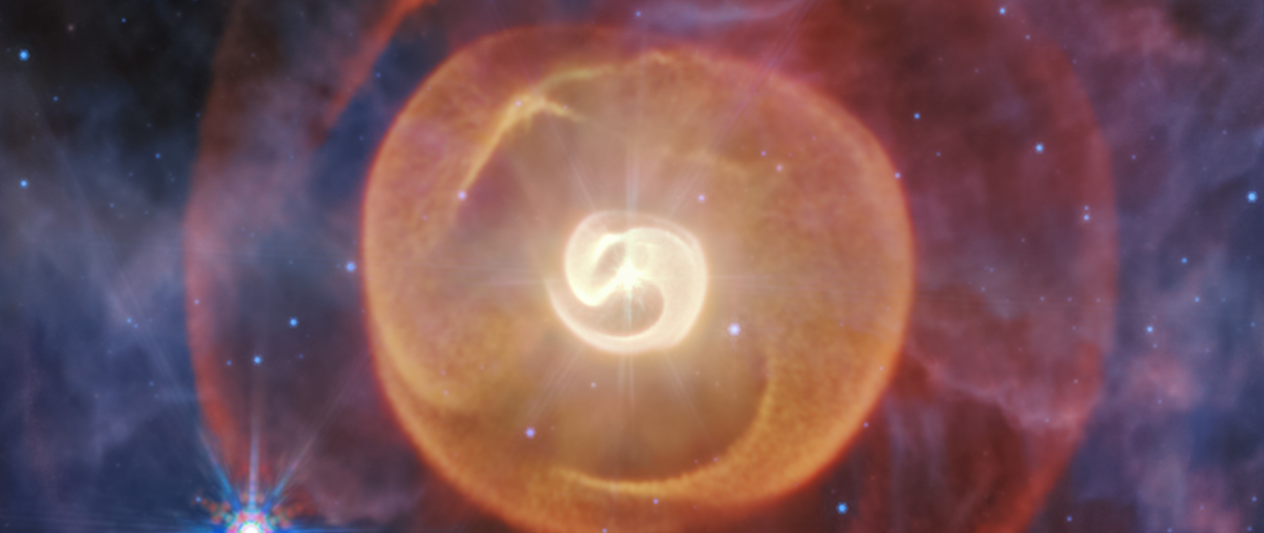 Wolf-Rayet Apep (MIRI Image) — Ultrawide 1080p