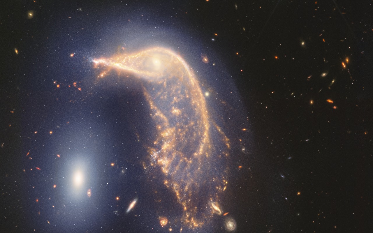 Arp 142, NGC 2936 (Penguin) and NGC 2937 (Egg) — Steam Deck