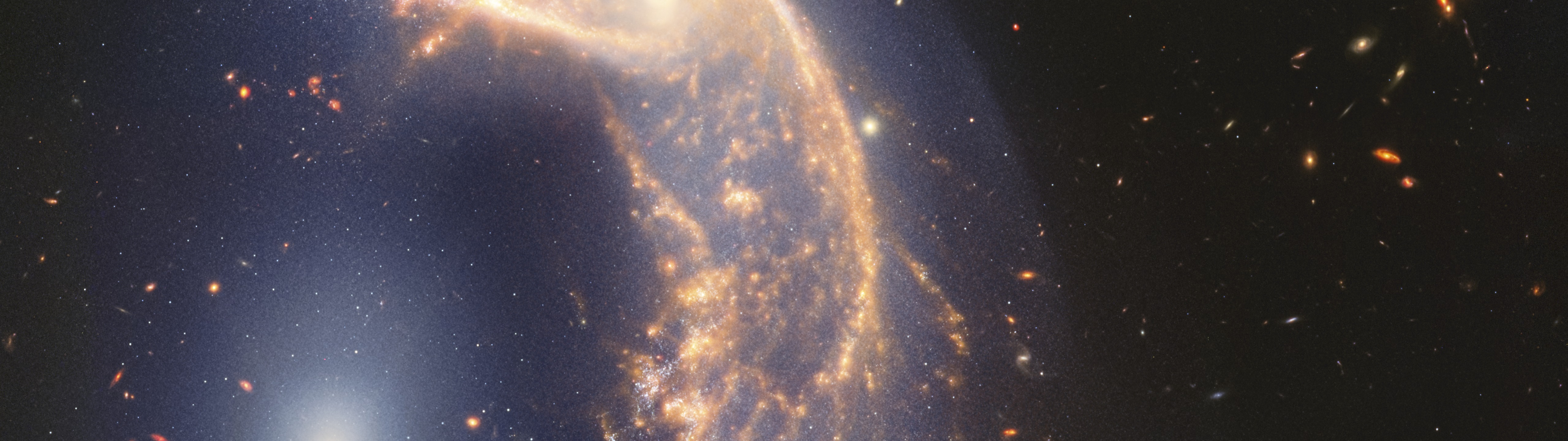Arp 142, NGC 2936 (Penguin) and NGC 2937 (Egg) — Super Ultrawide