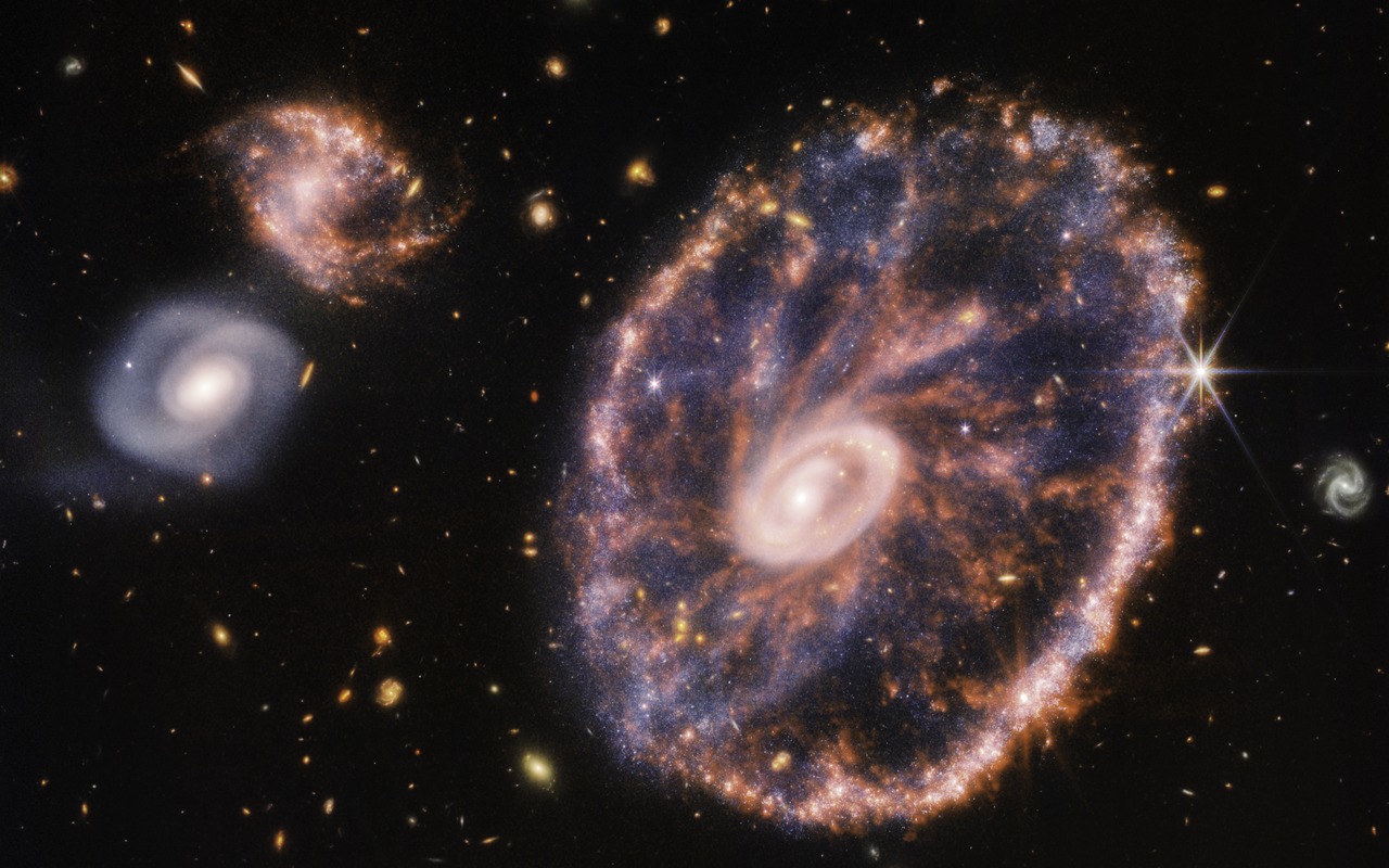 Cartwheel Galaxy, ESO 350-40 — Steam Deck