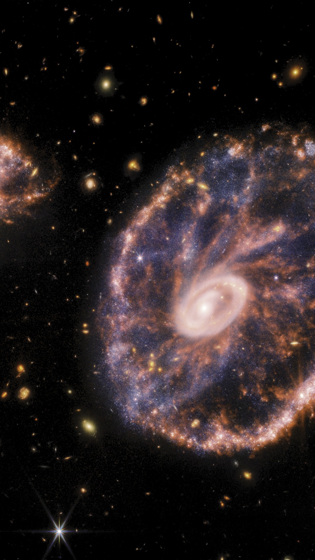Cartwheel Galaxy, ESO 350-40 — AMOLED Optimised