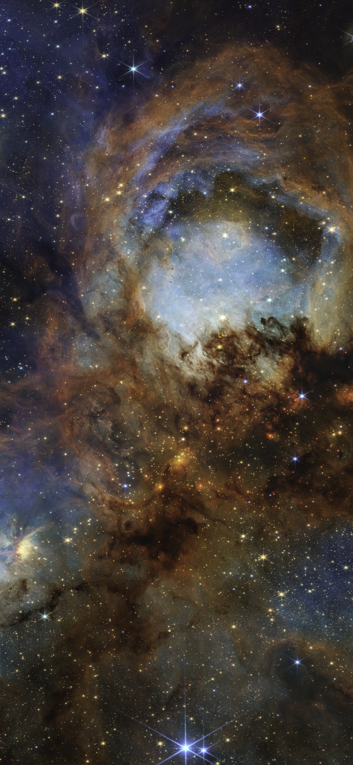 Cat's Paw Nebula, NGC 6334 — iPhone 17e
