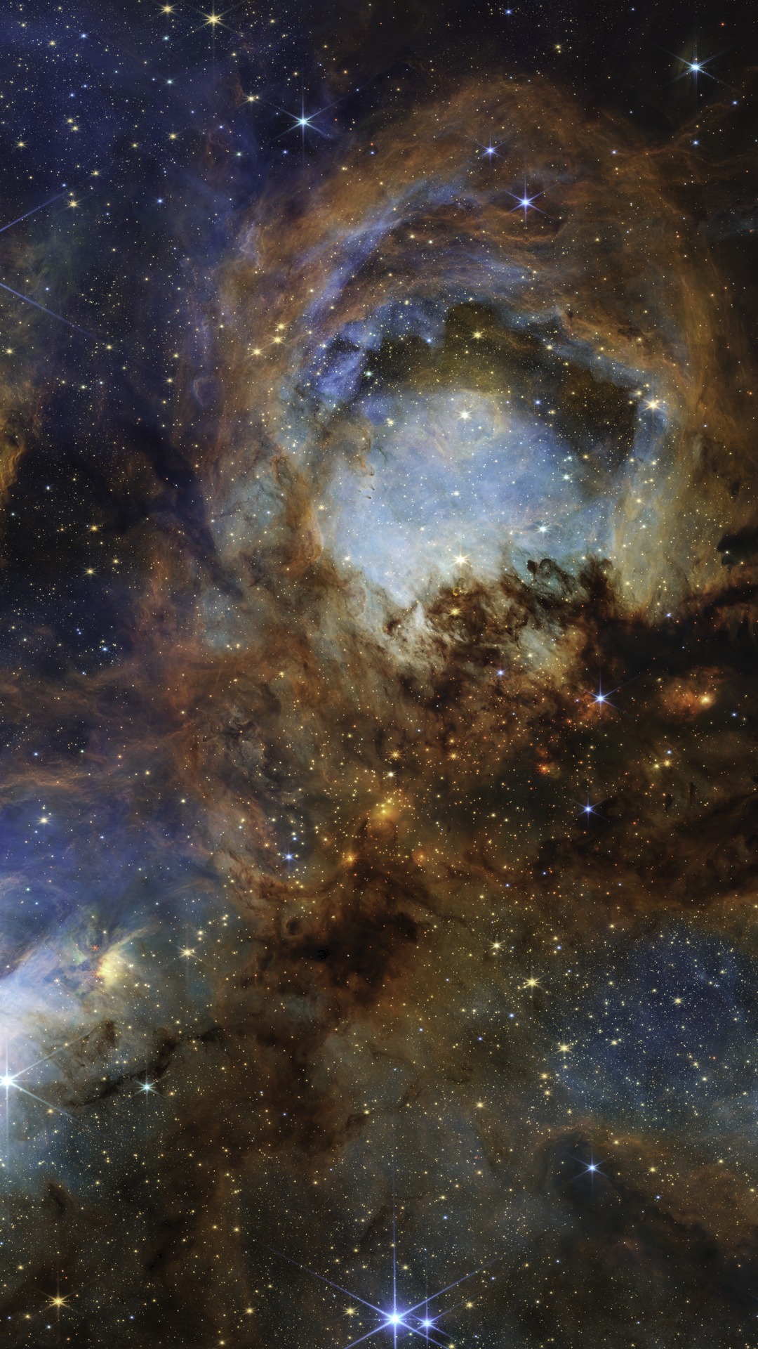 Cat's Paw Nebula, NGC 6334 — AMOLED Optimised