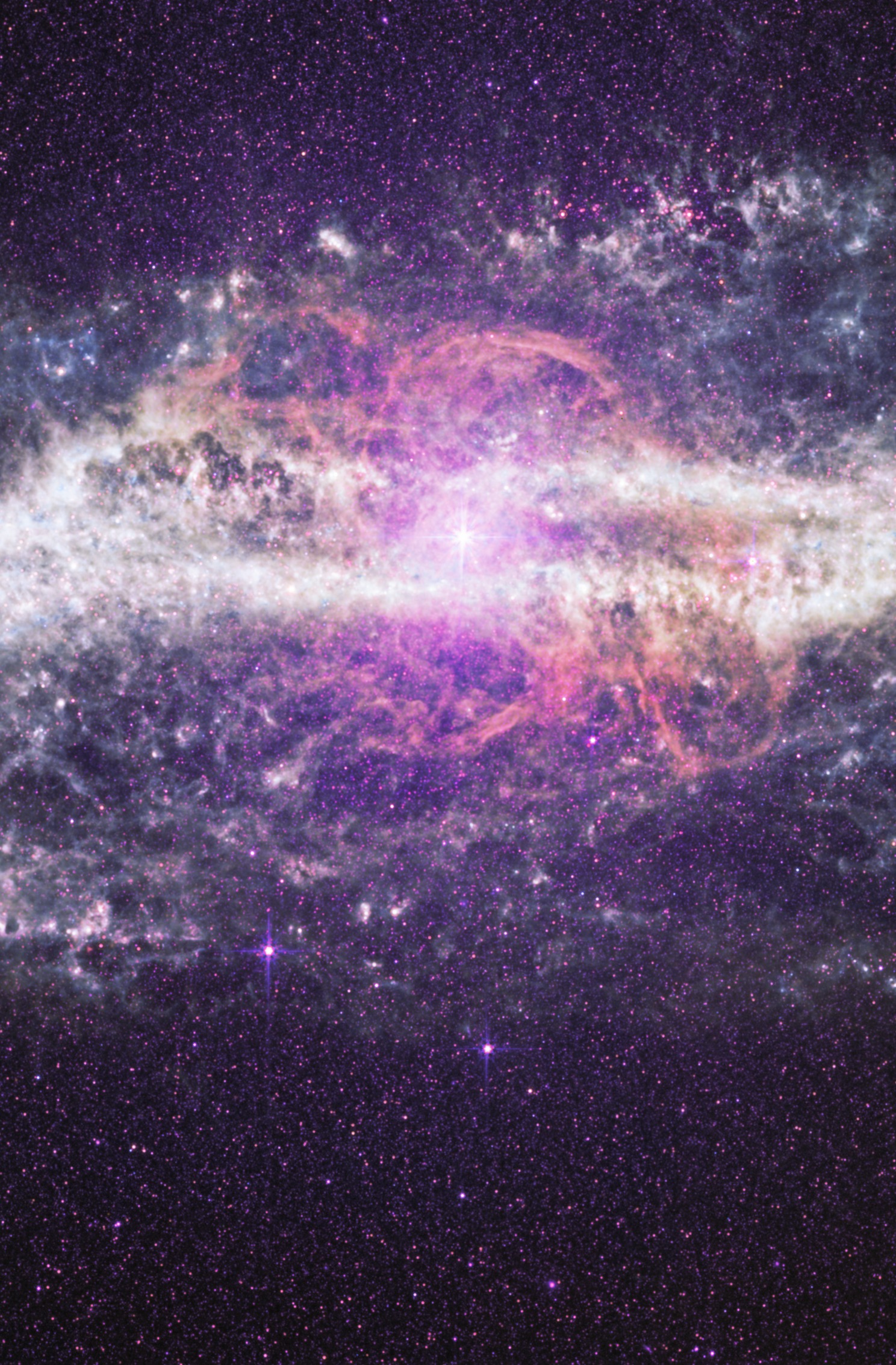Centaurus A, NGC 5128, Caldwell 77 — iPad Mini