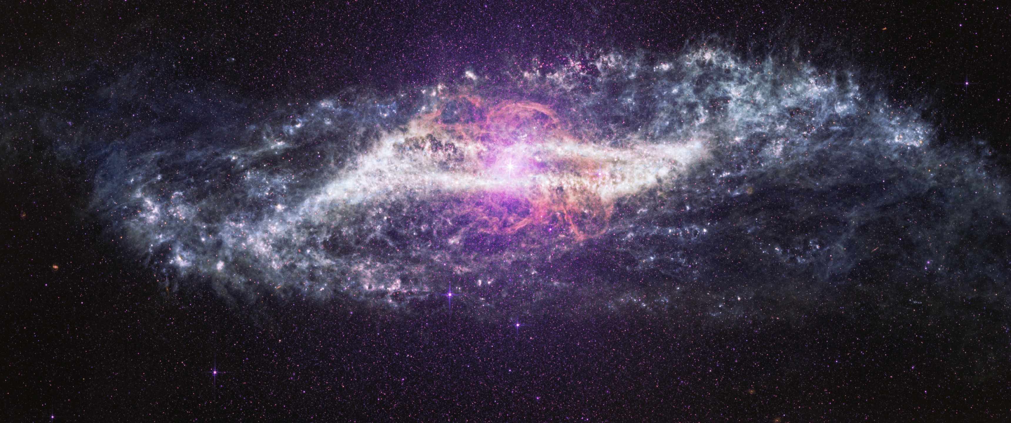 Centaurus A, NGC 5128, Caldwell 77 — Ultrawide 1440p
