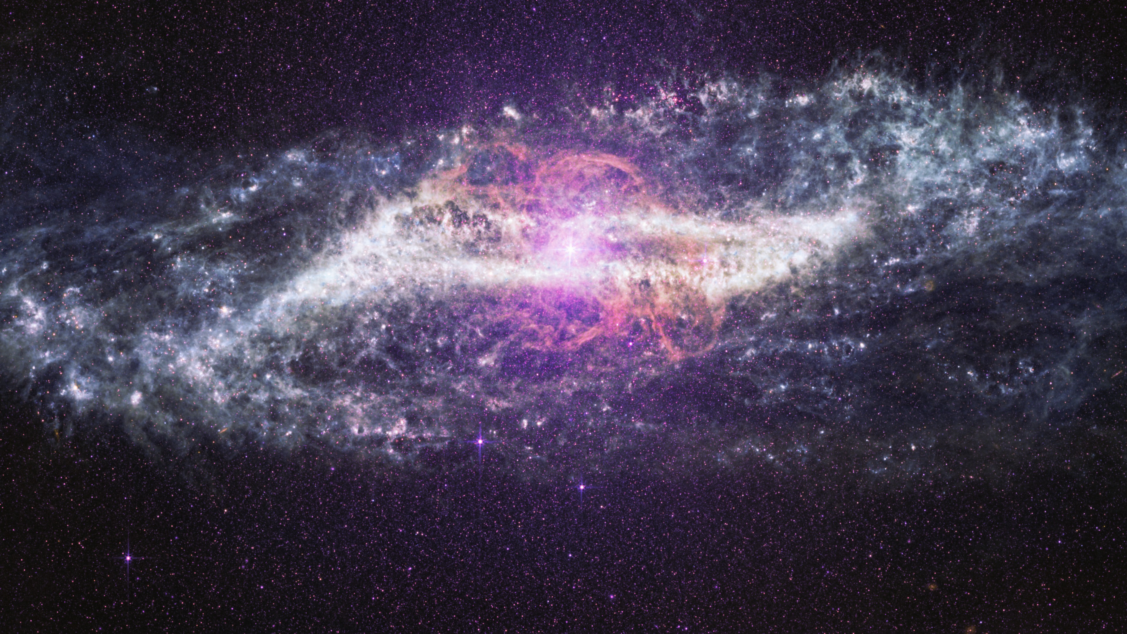 Centaurus A, NGC 5128, Caldwell 77 — Desktop 4K