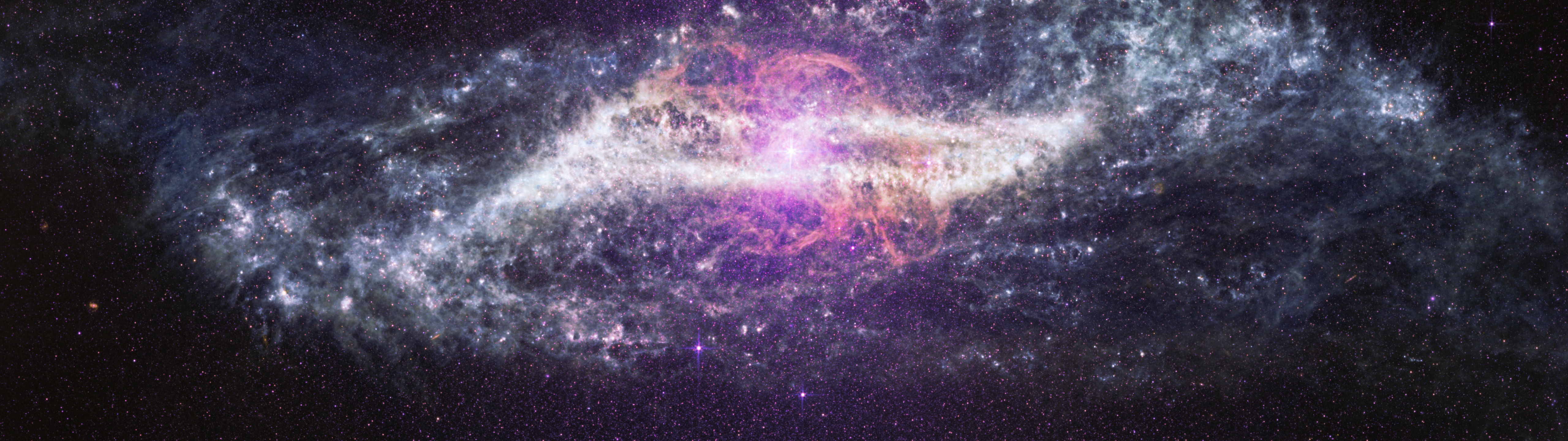Centaurus A, NGC 5128, Caldwell 77 — Super Ultrawide