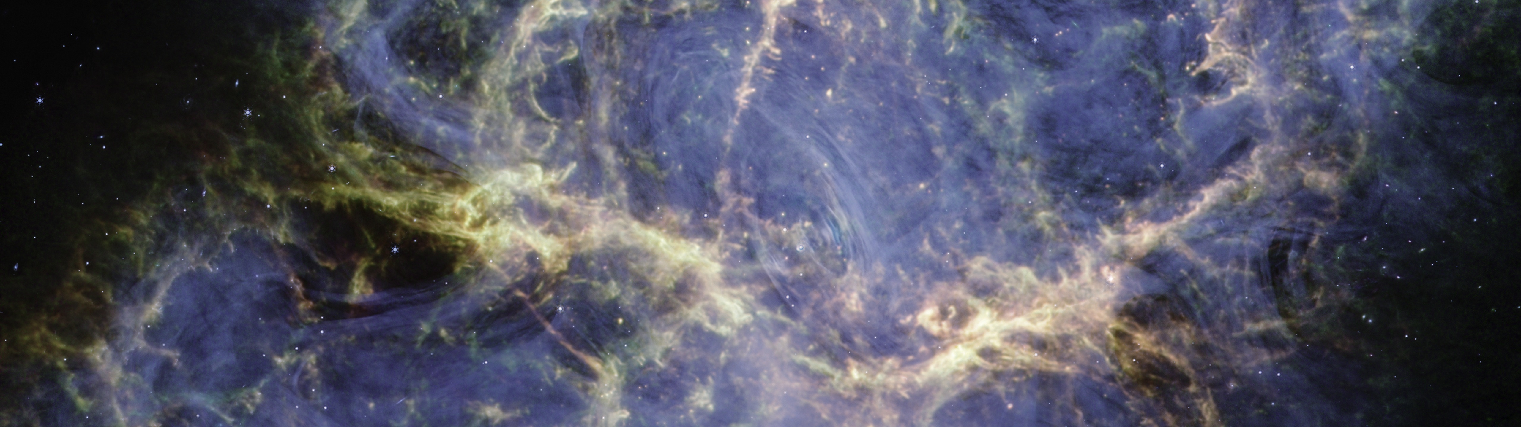 Crab Nebula, M1, NGC 1952 — Super Ultrawide