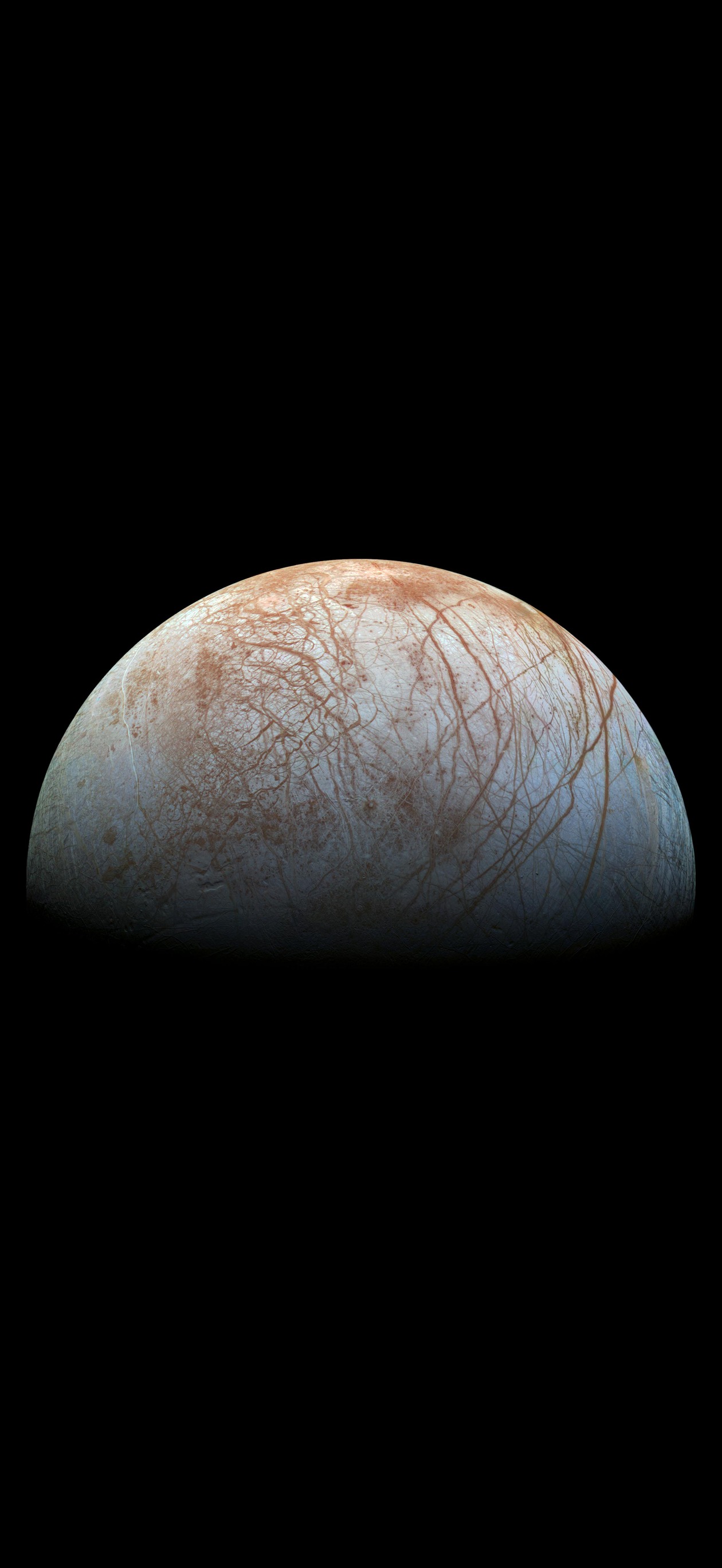 Europa's Stunning Surface — iPhone Air