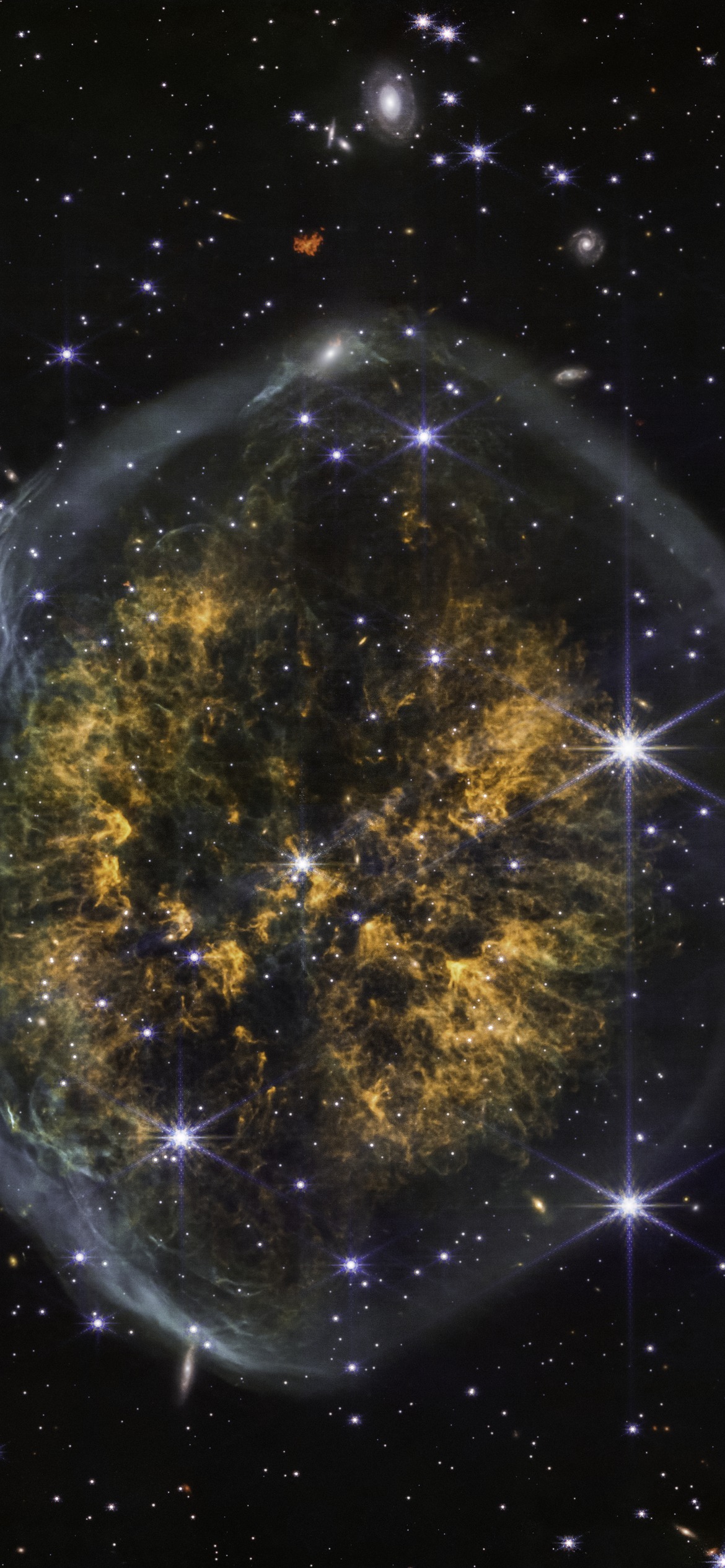 Exposed Cranium Nebula — iPhone 17e