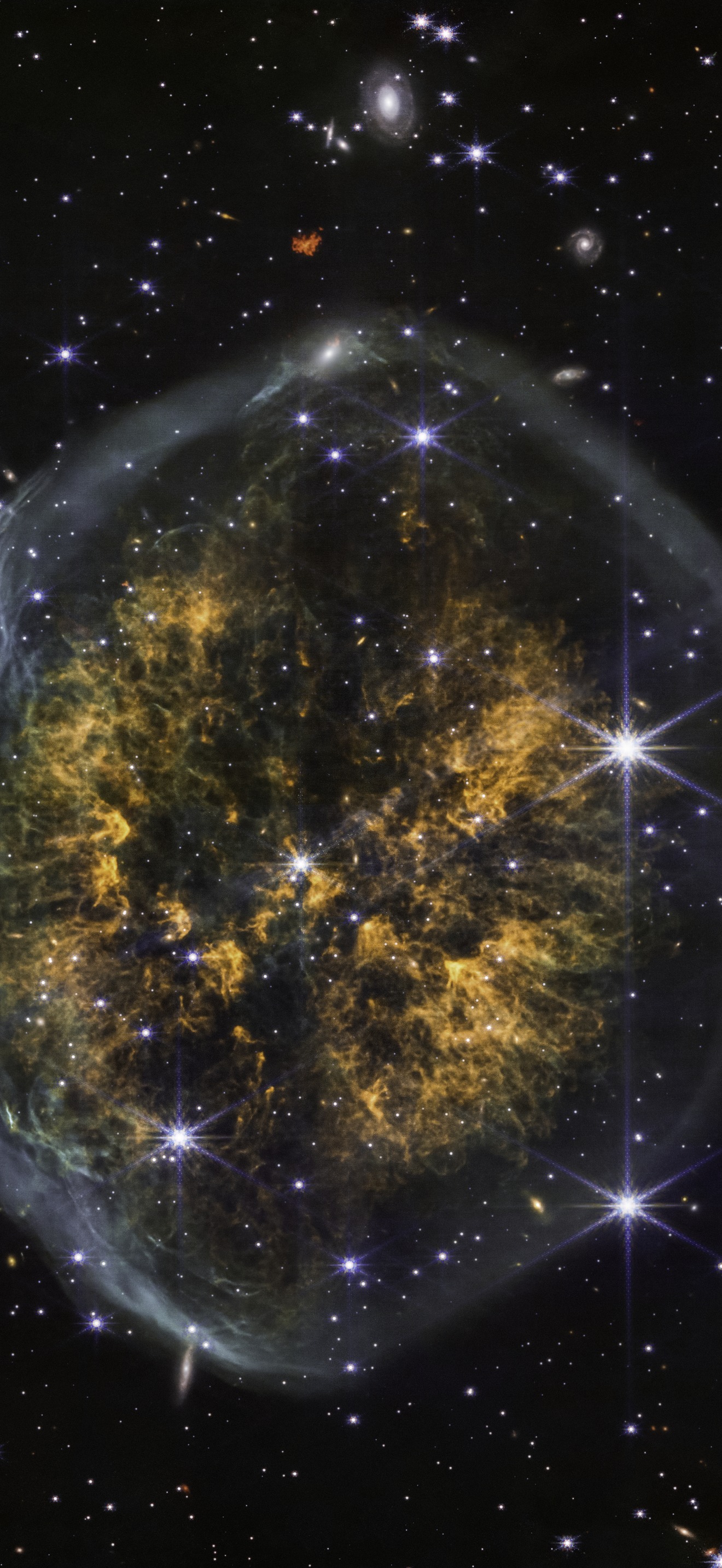 Exposed Cranium Nebula — iPhone 17 Pro Max