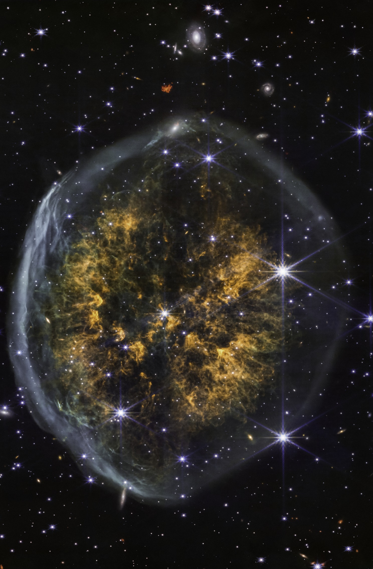 Exposed Cranium Nebula — iPad Mini