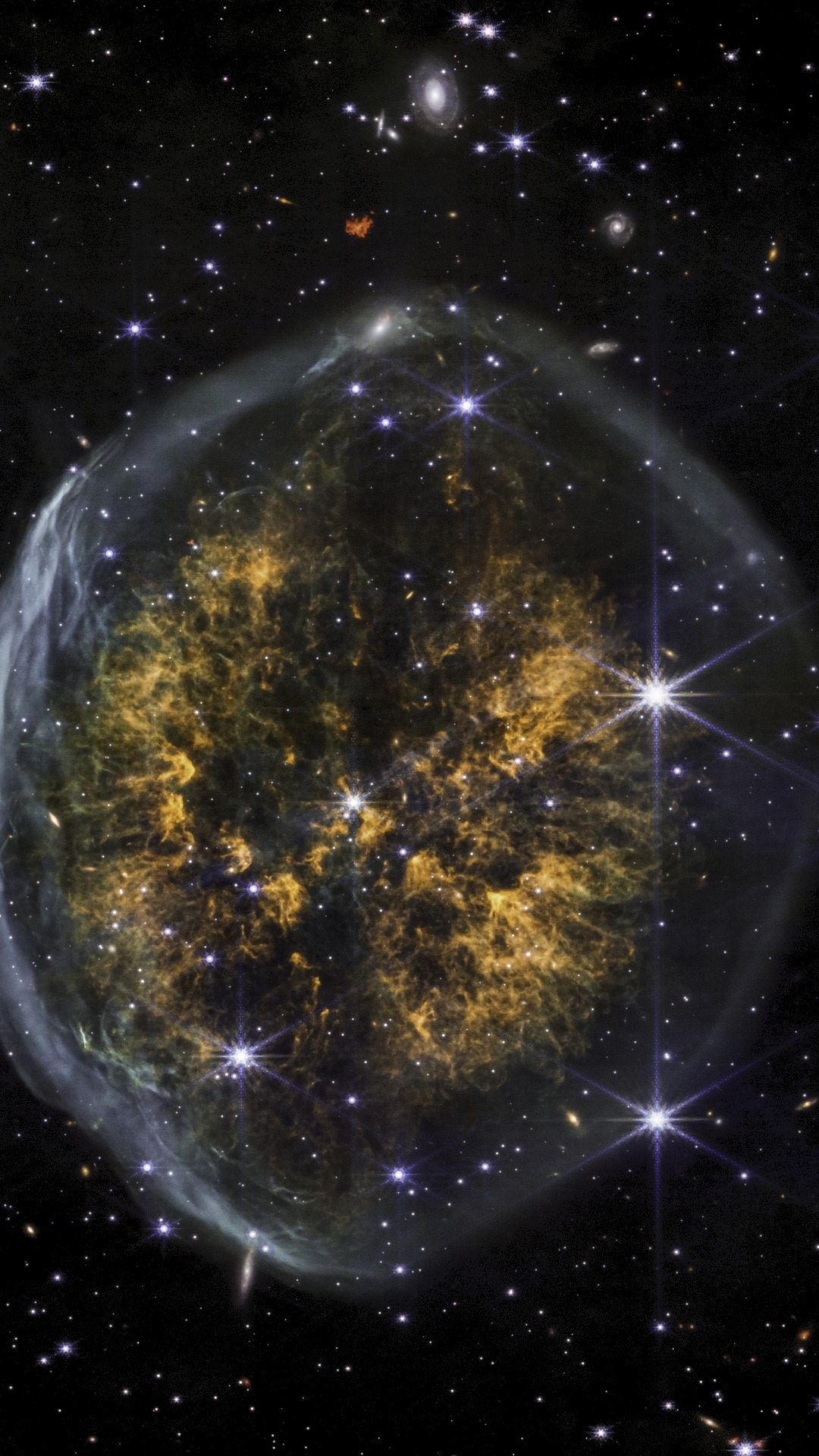 Exposed Cranium Nebula — AMOLED Optimised