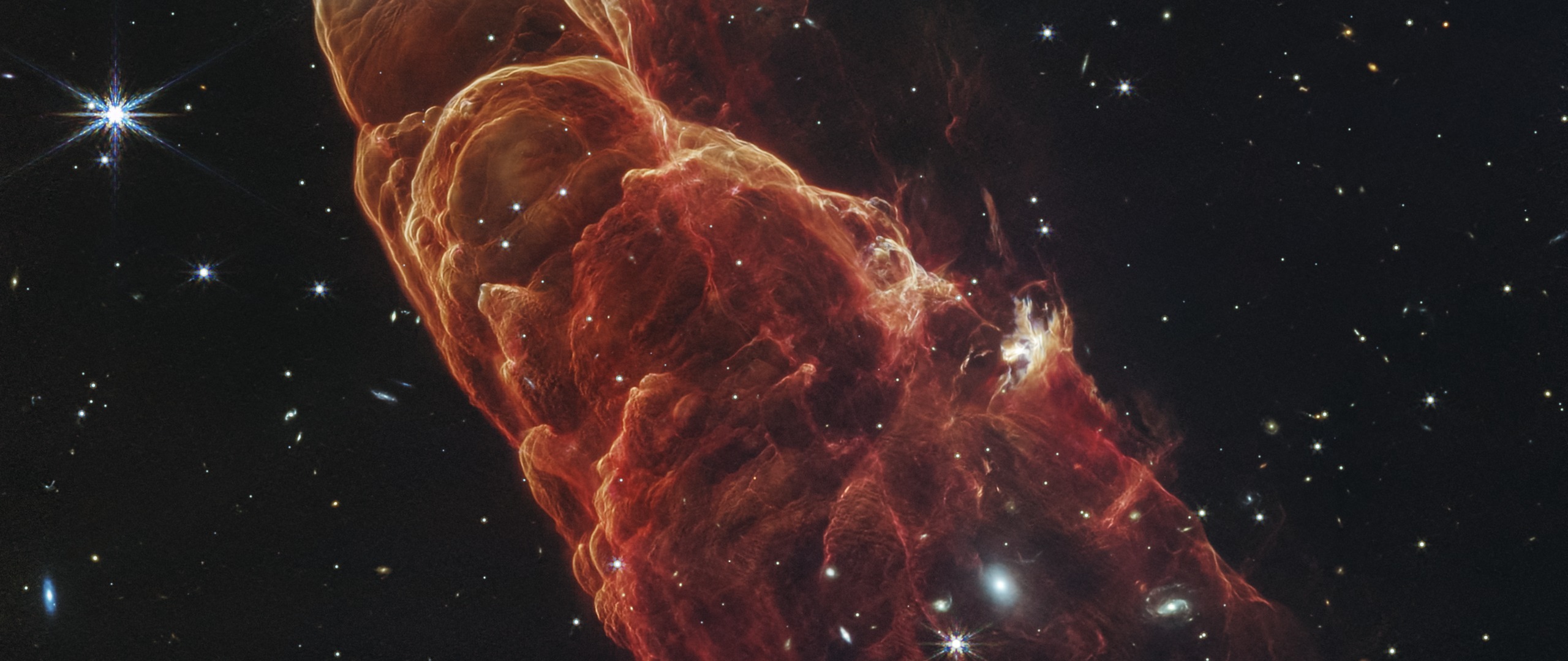 Herbig-Haro 49/50, HH 49/50 — Ultrawide 1080p