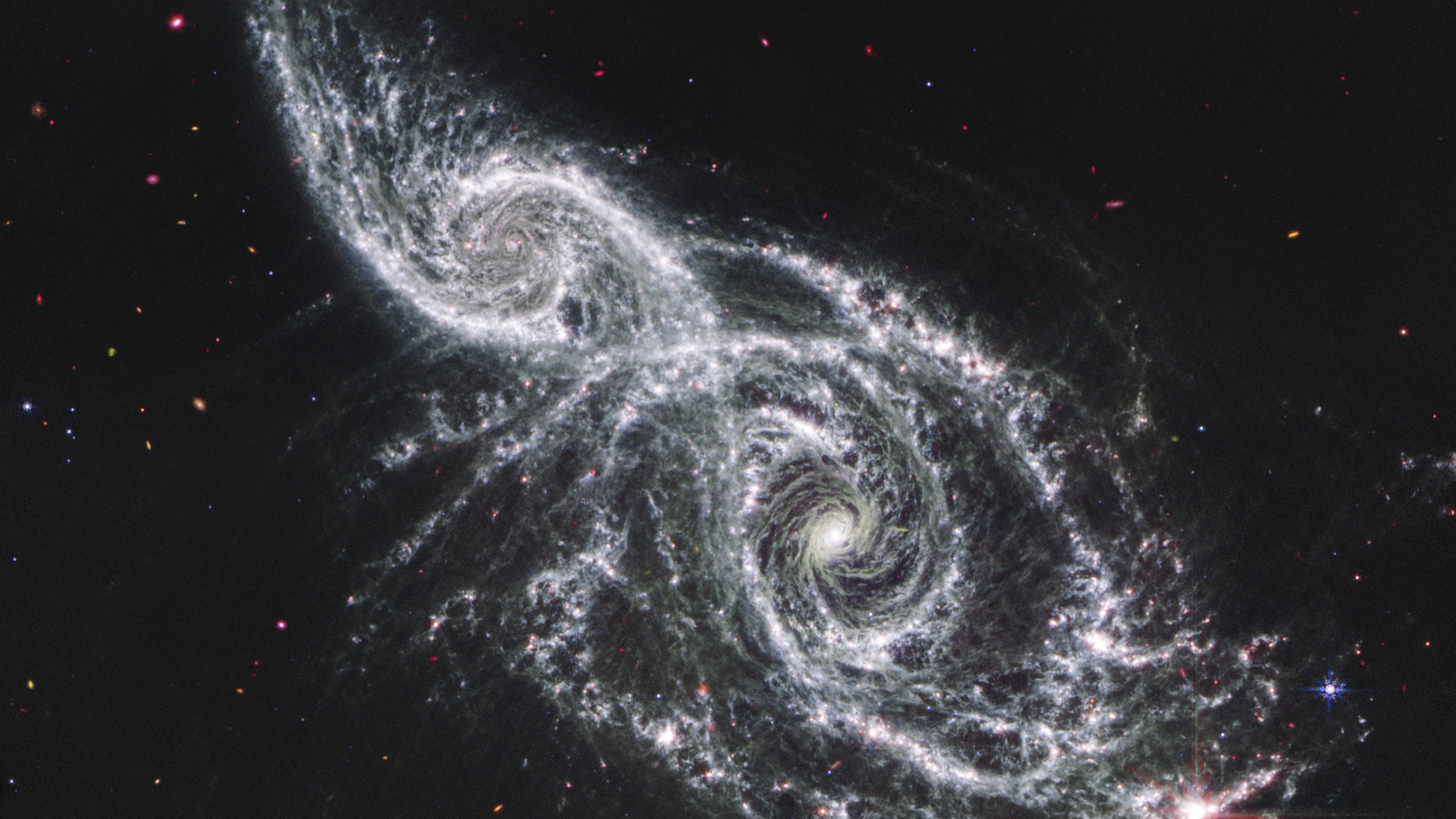 IC 2163 and NGC 2207