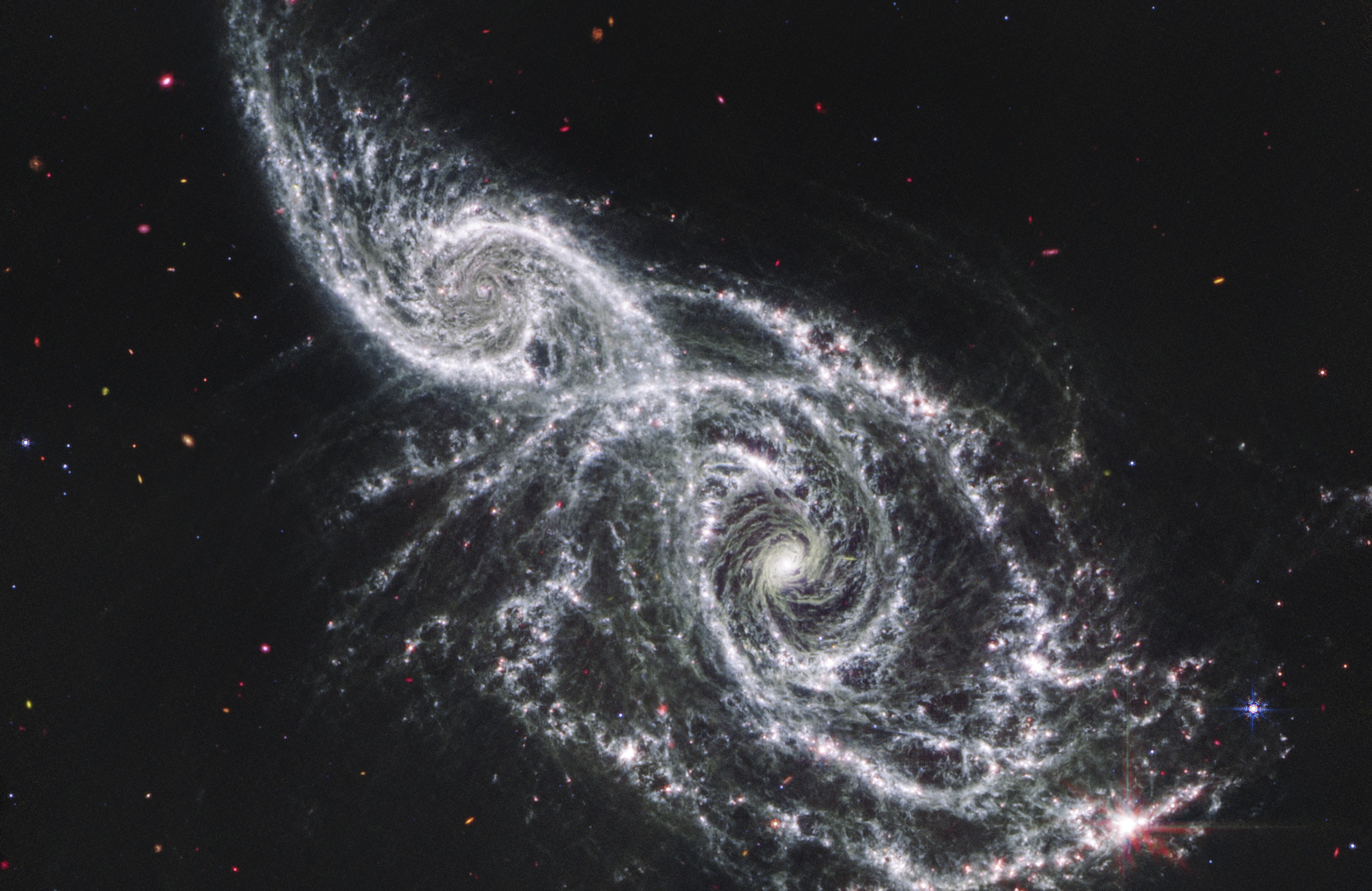 IC 2163 and NGC 2207 — MacBook 13"