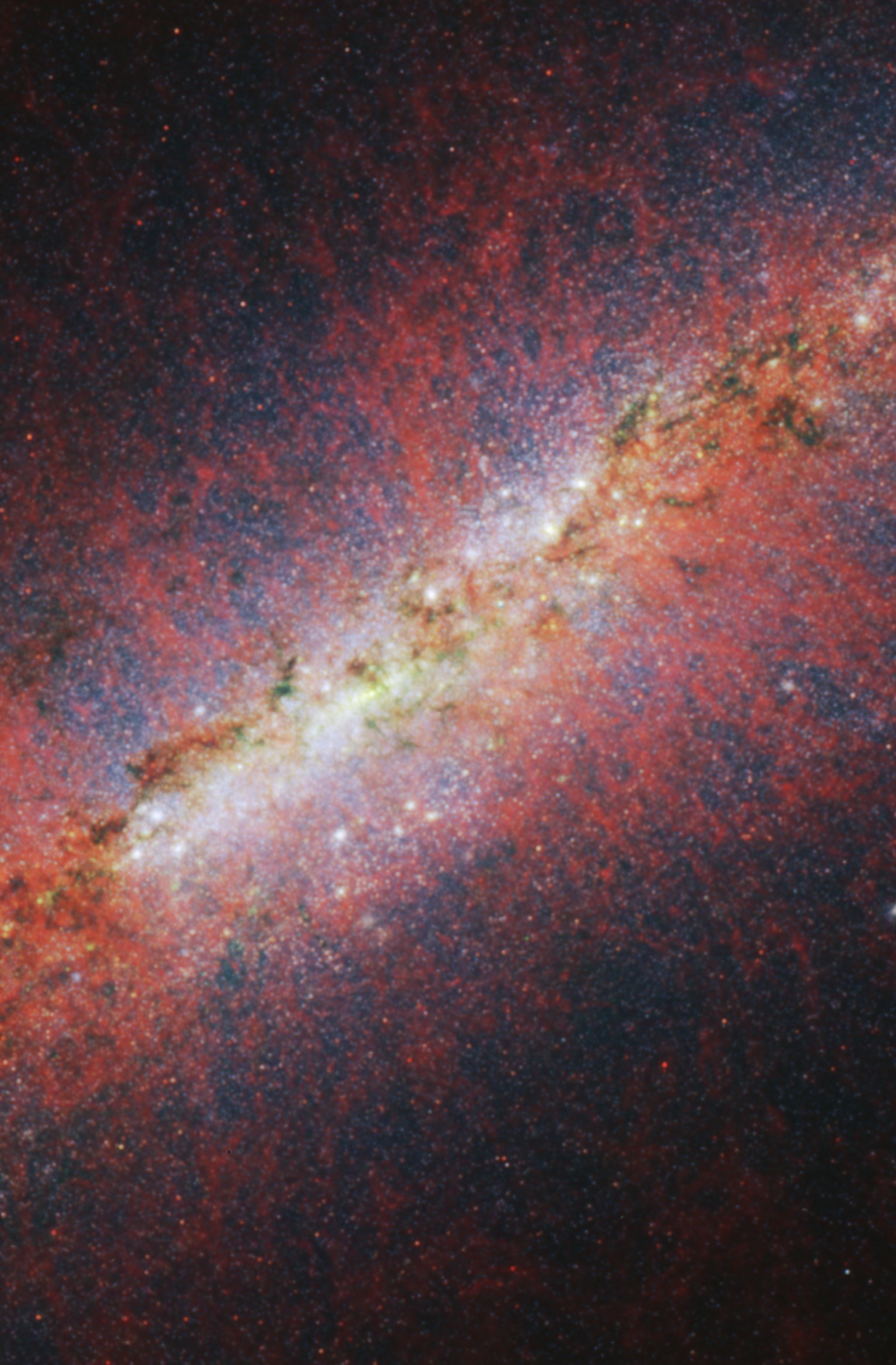 M82, Galactic Wind — iPad Mini