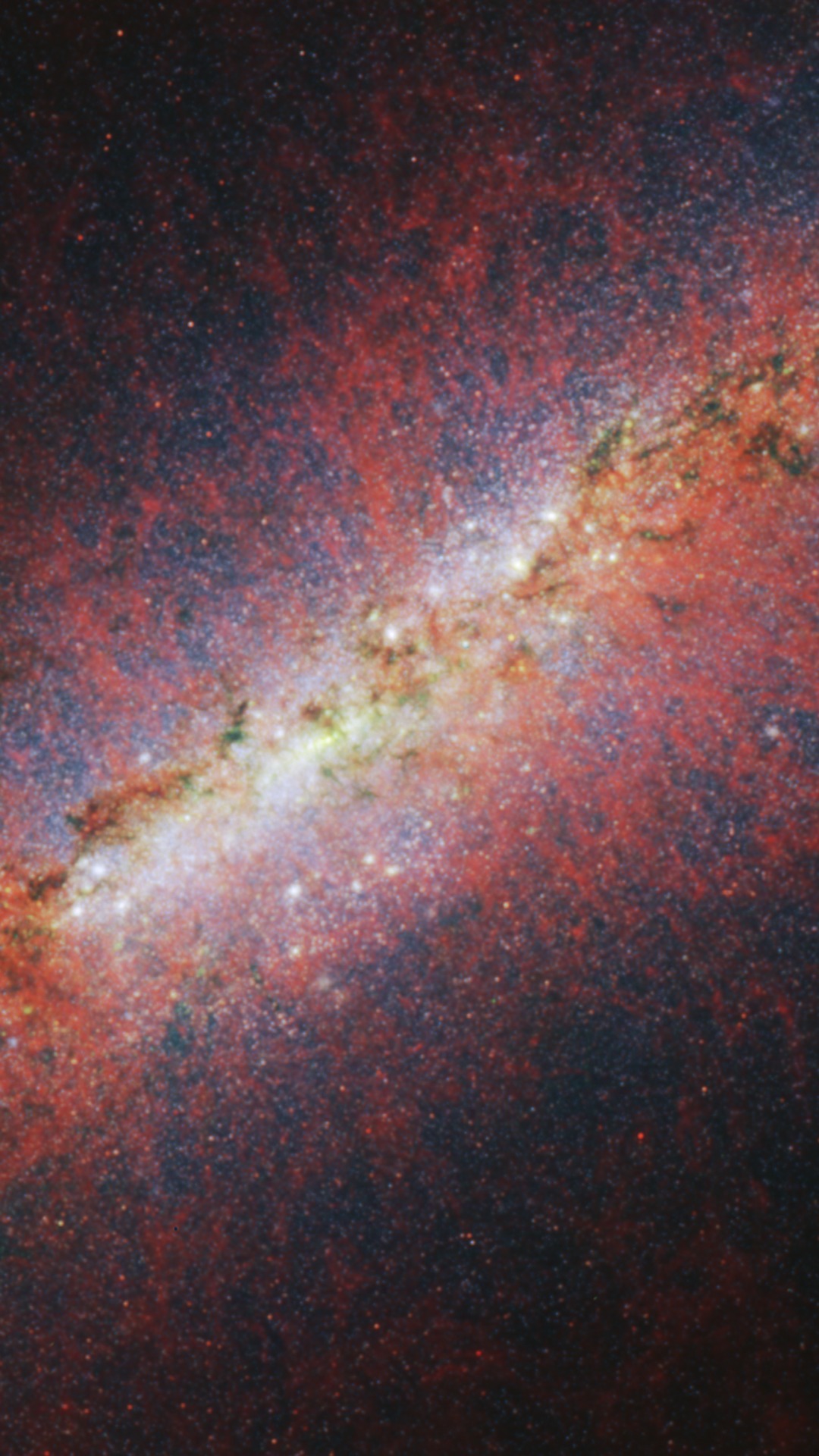 M82, Galactic Wind — AMOLED Optimised