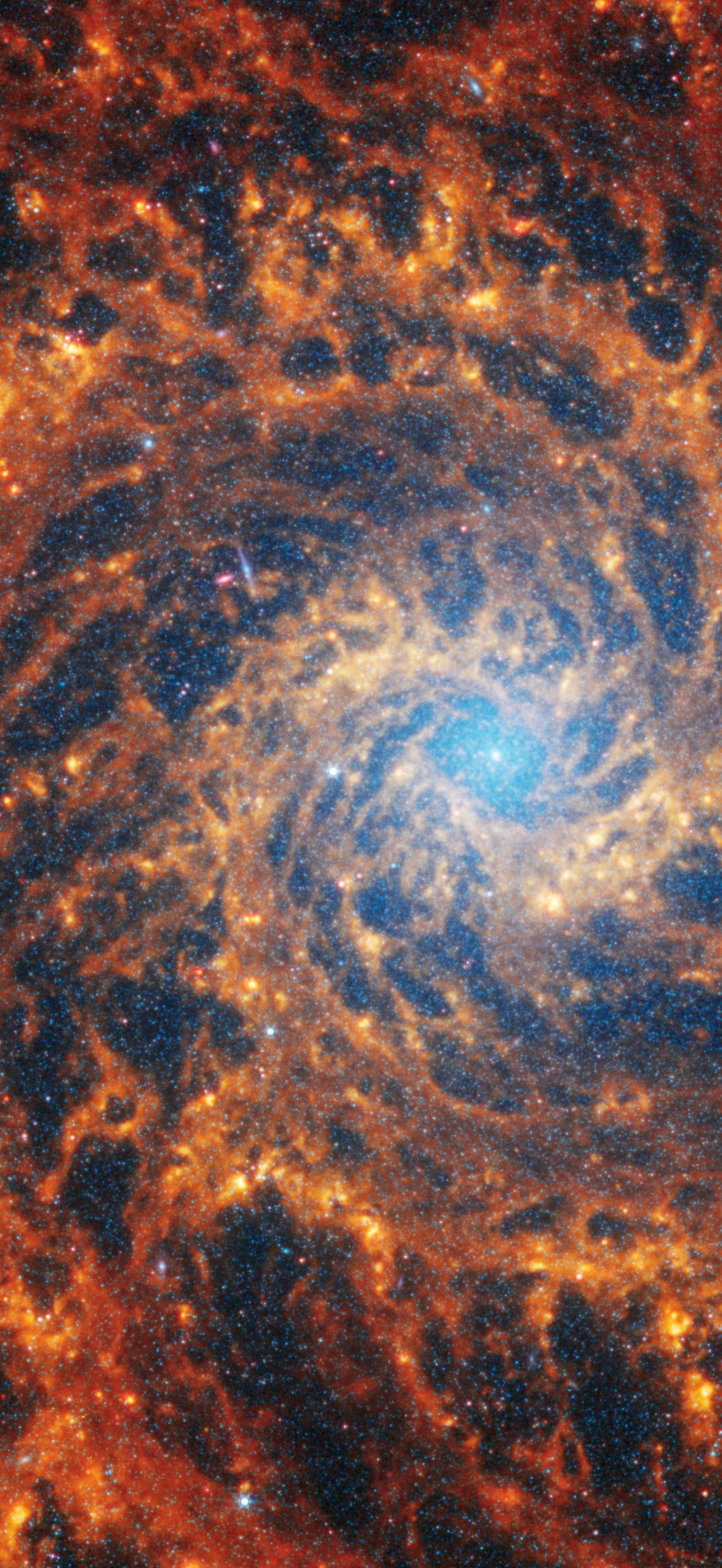 NGC 628; M74 — iPhone Air
