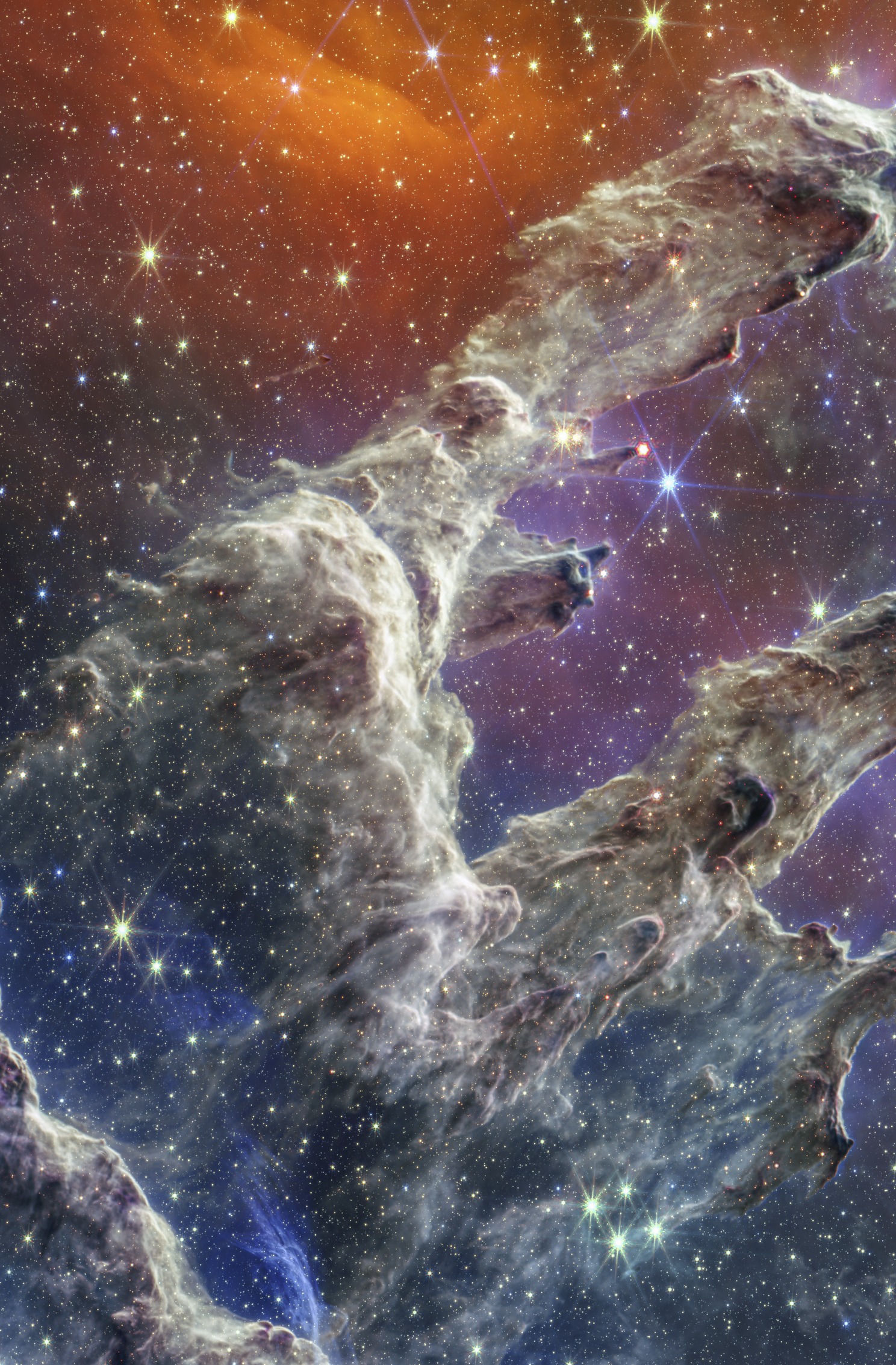 Pillars of Creation, M16, Eagle Nebula — iPad Mini