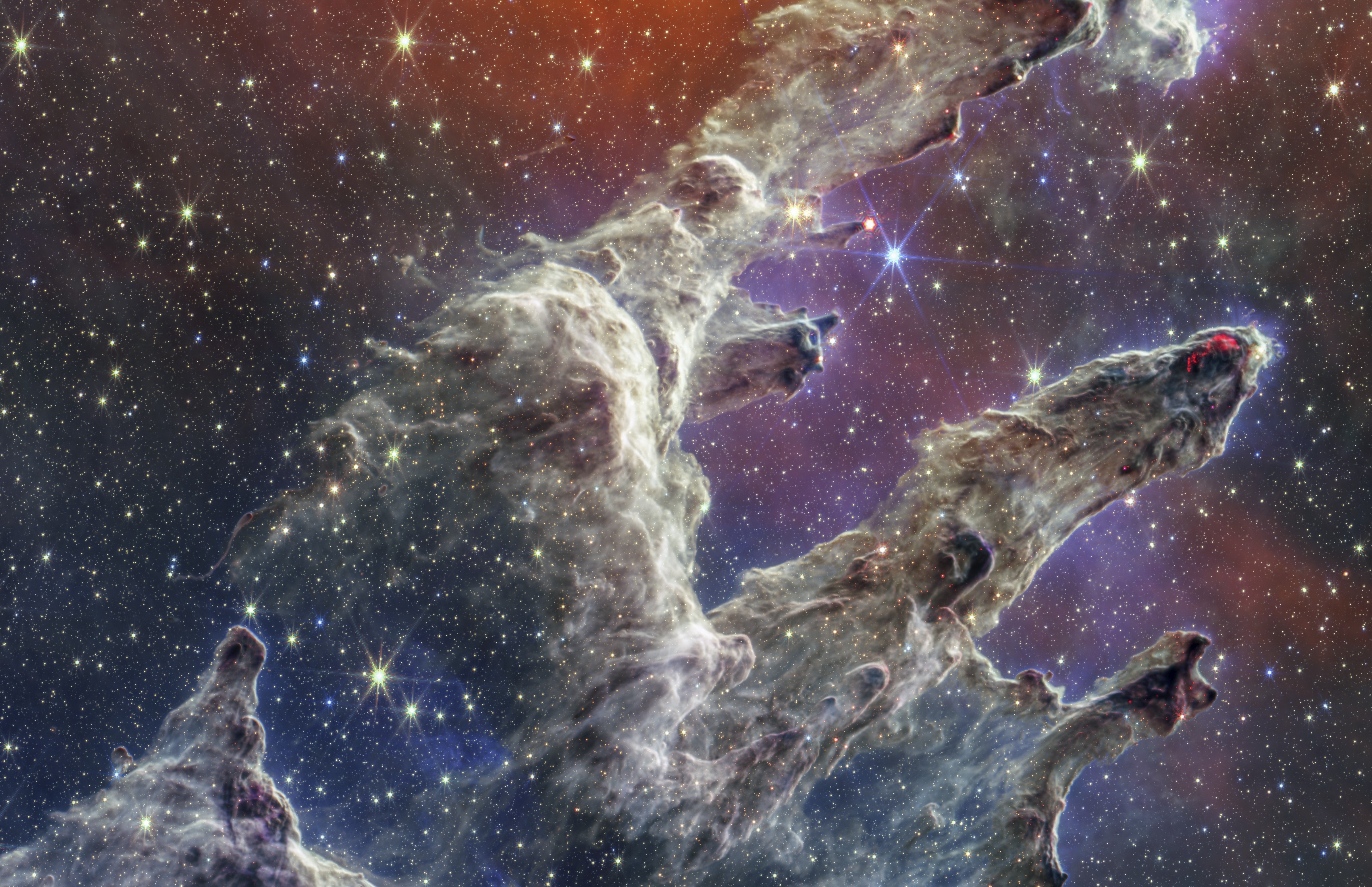 Pillars of Creation, M16, Eagle Nebula — MacBook 16"