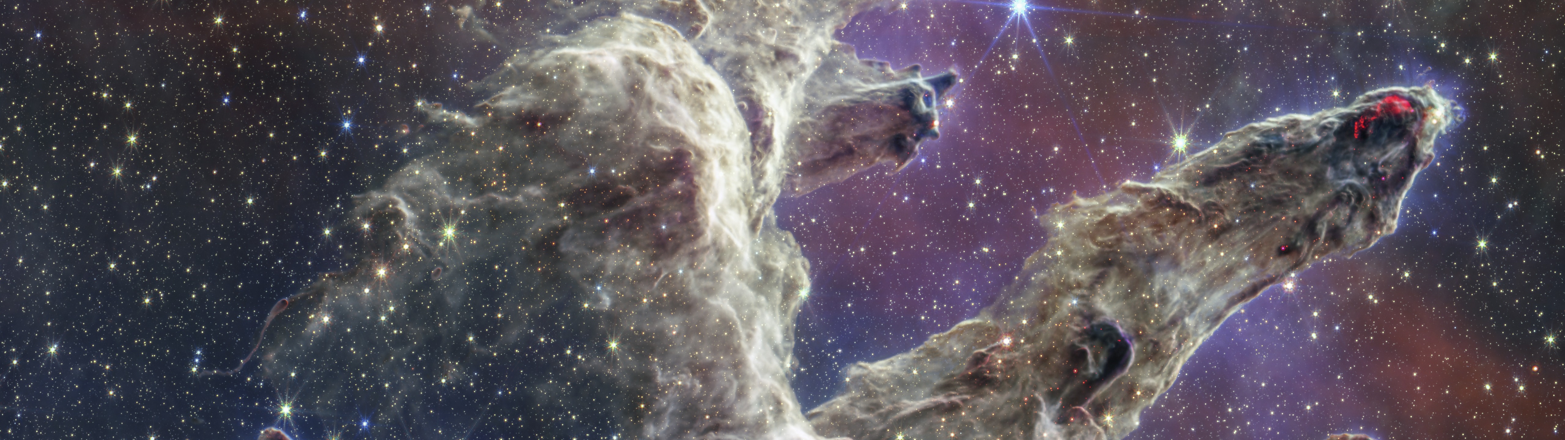 Pillars of Creation, M16, Eagle Nebula — Super Ultrawide