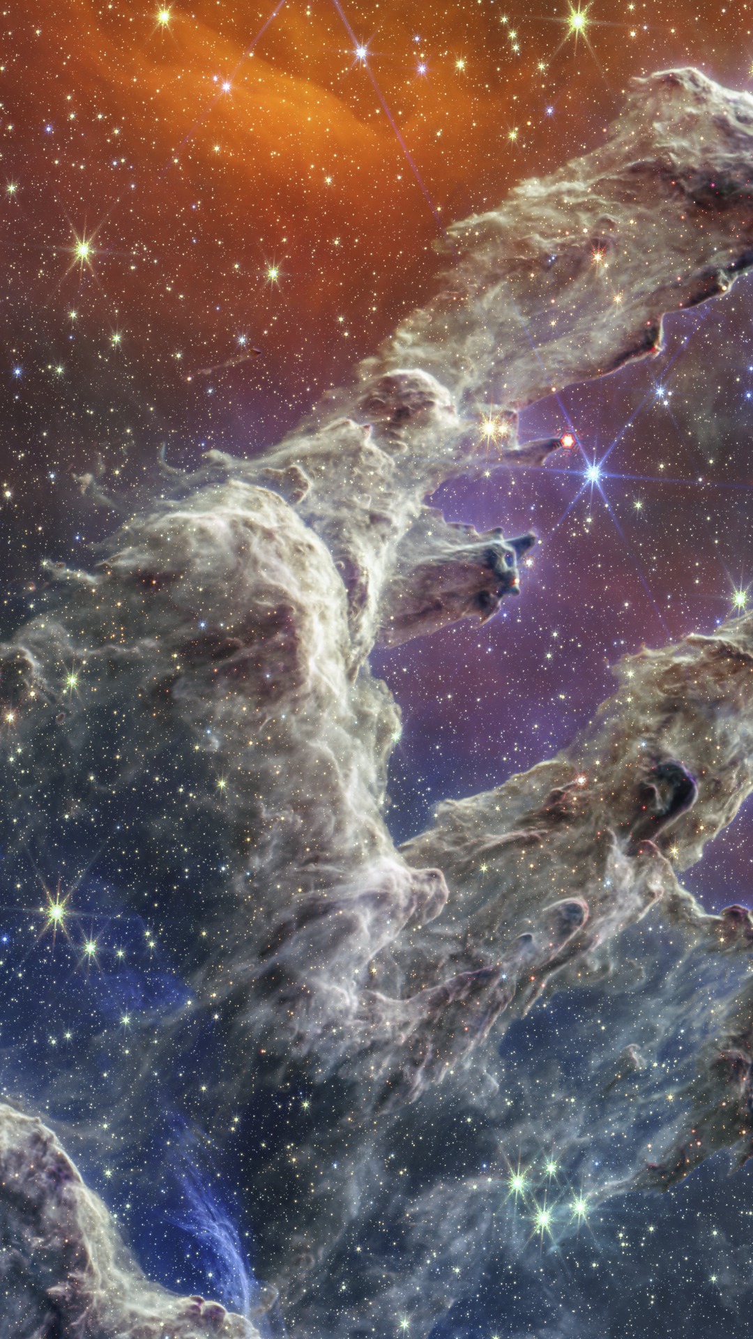 Pillars of Creation, M16, Eagle Nebula — AMOLED Optimised