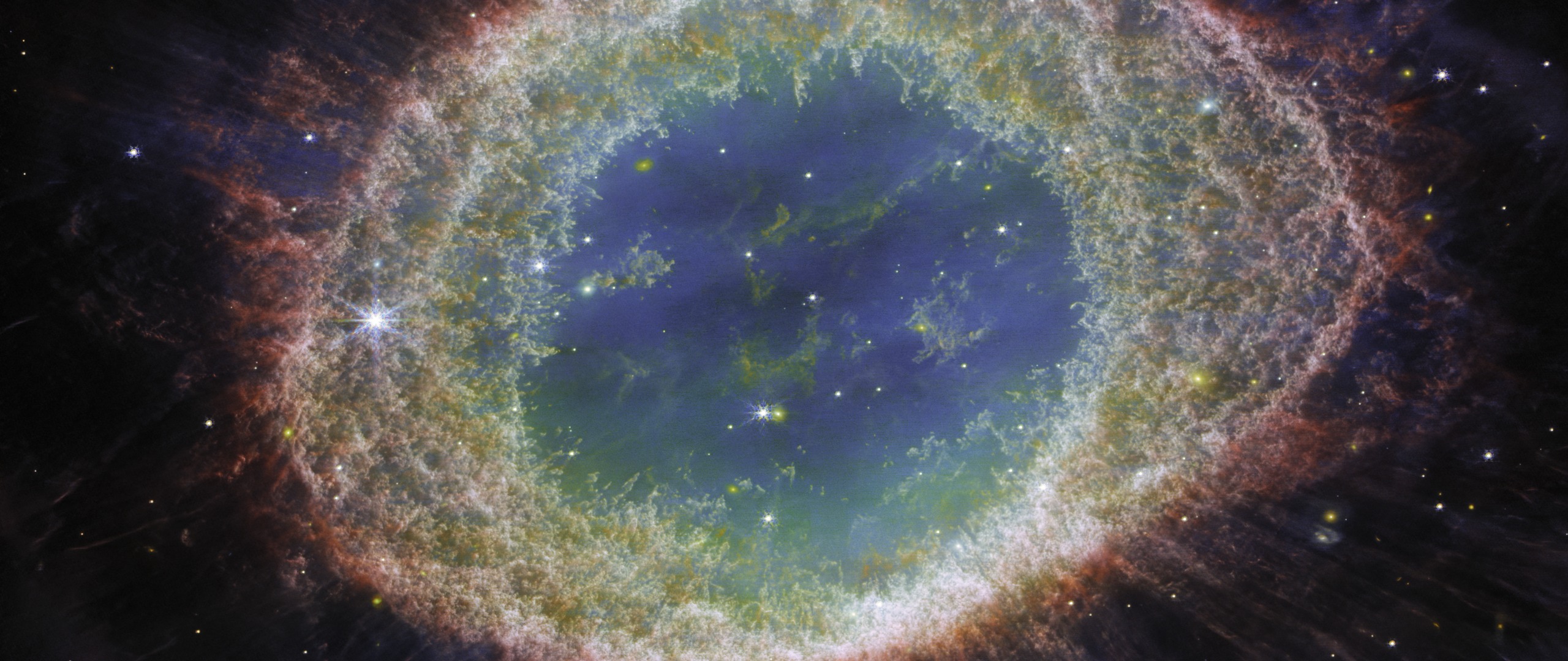 Ring Nebula, M57, NGC 6720 — Ultrawide 1080p