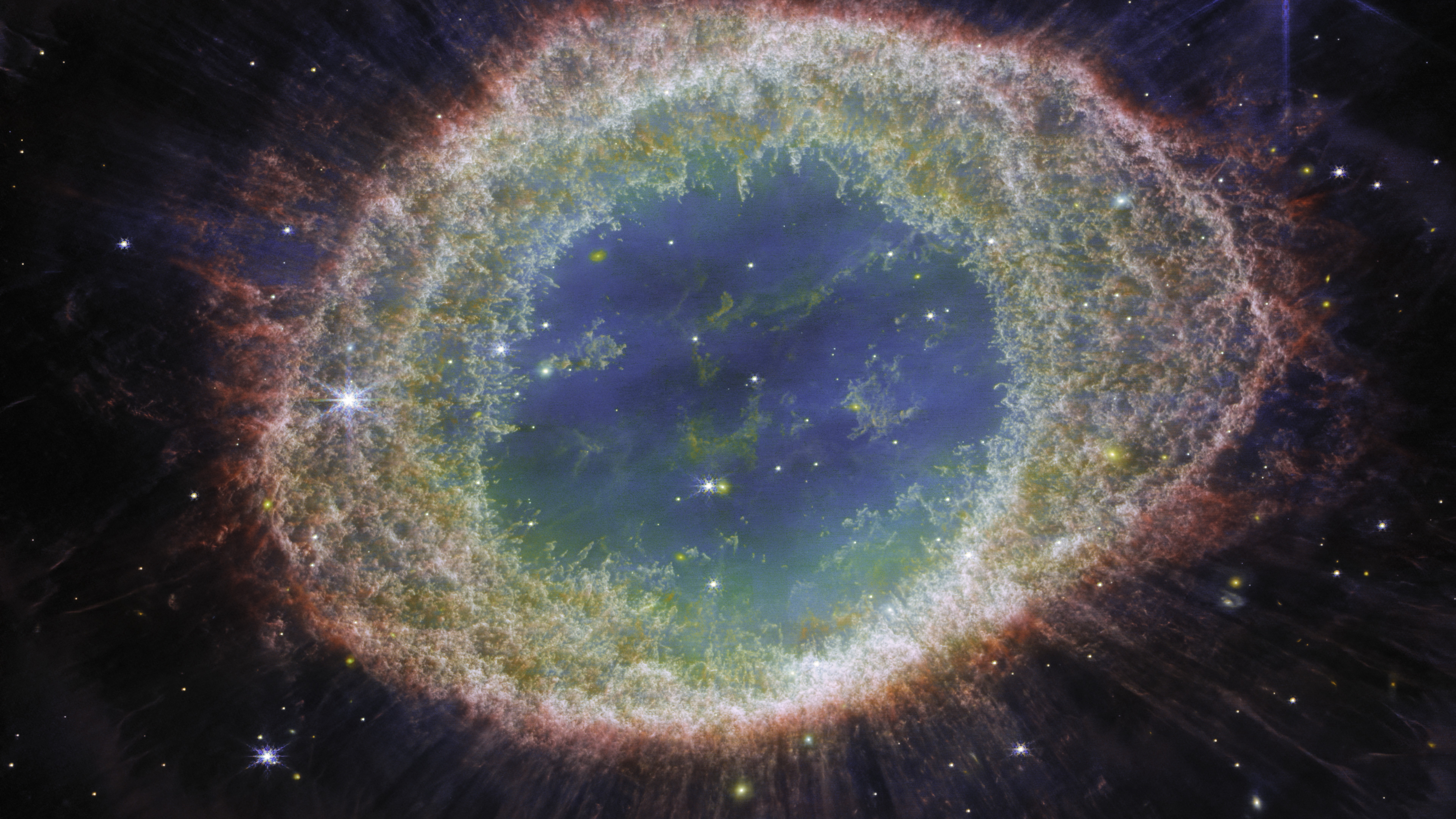 Ring Nebula, M57, NGC 6720 — Desktop 8K