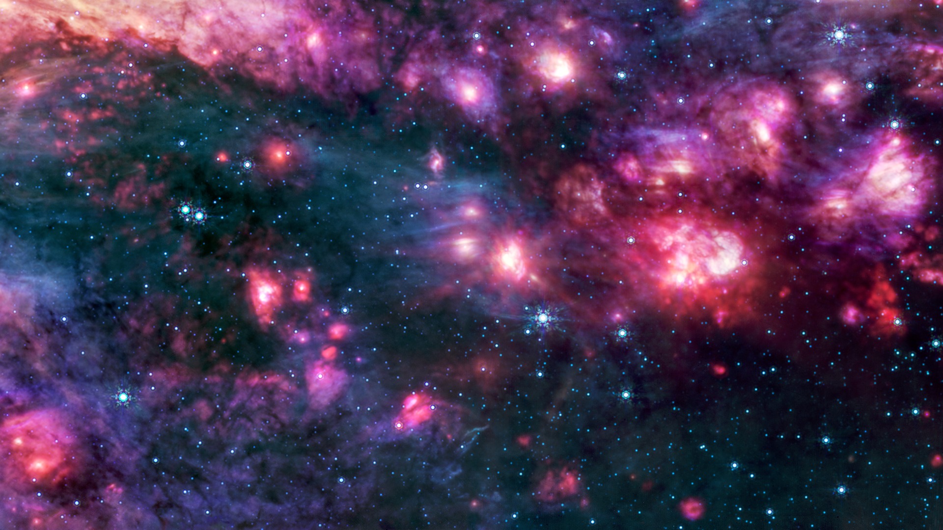 Sagittarius B2 (MIRI Image) — Desktop HD
