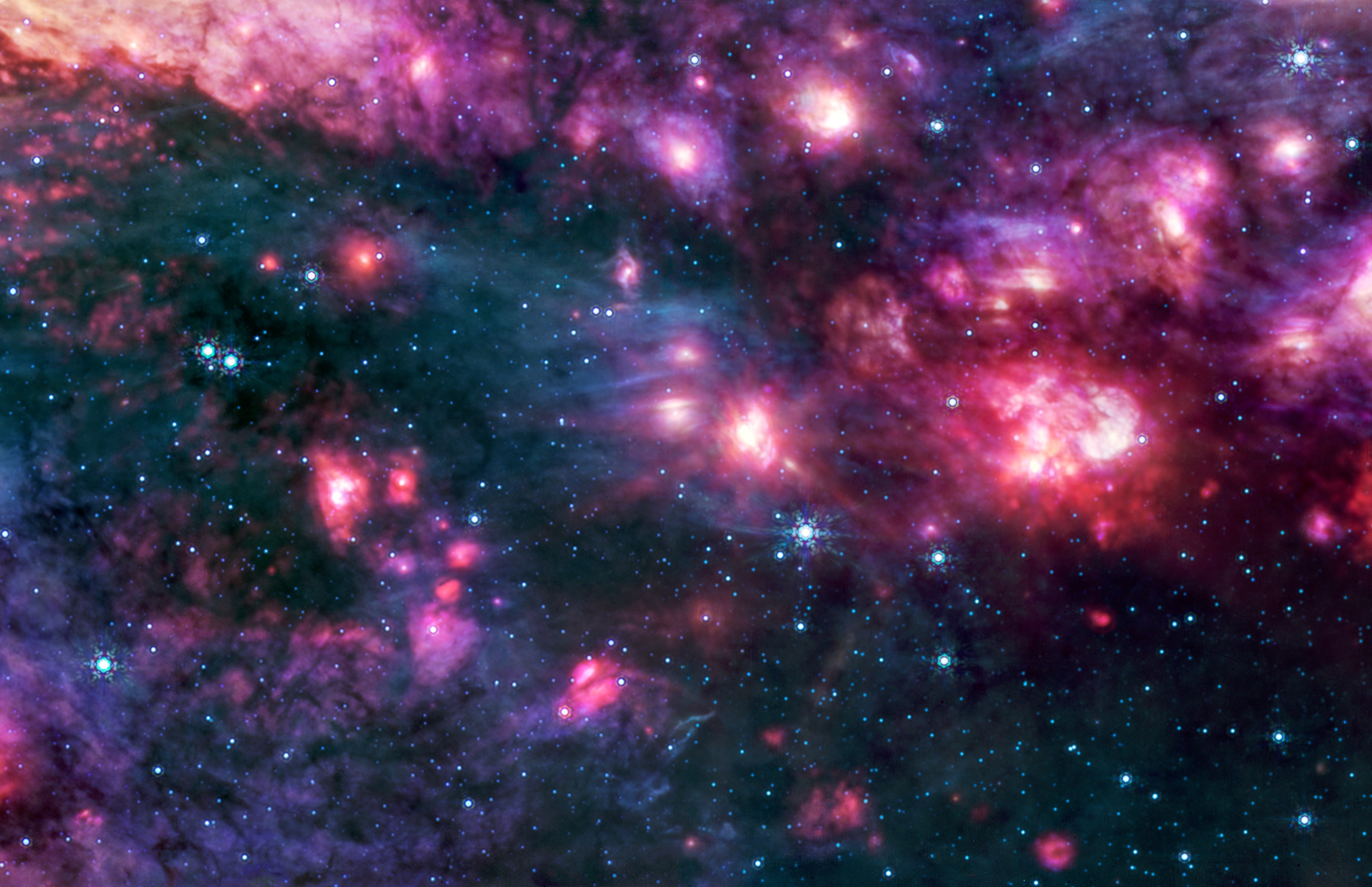 Sagittarius B2 (MIRI Image) — MacBook 16"