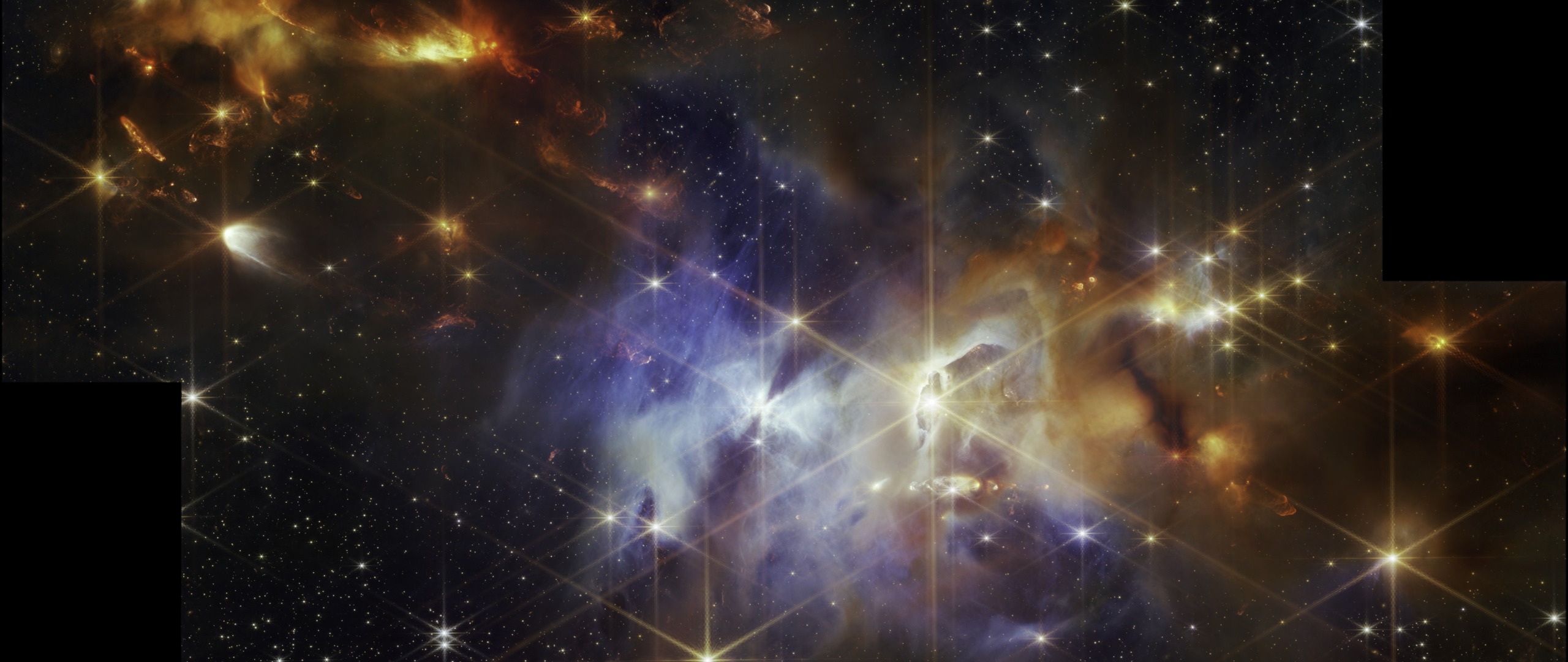 Serpens Nebula, HBC 672, [EC 92] 82 — Ultrawide 1080p