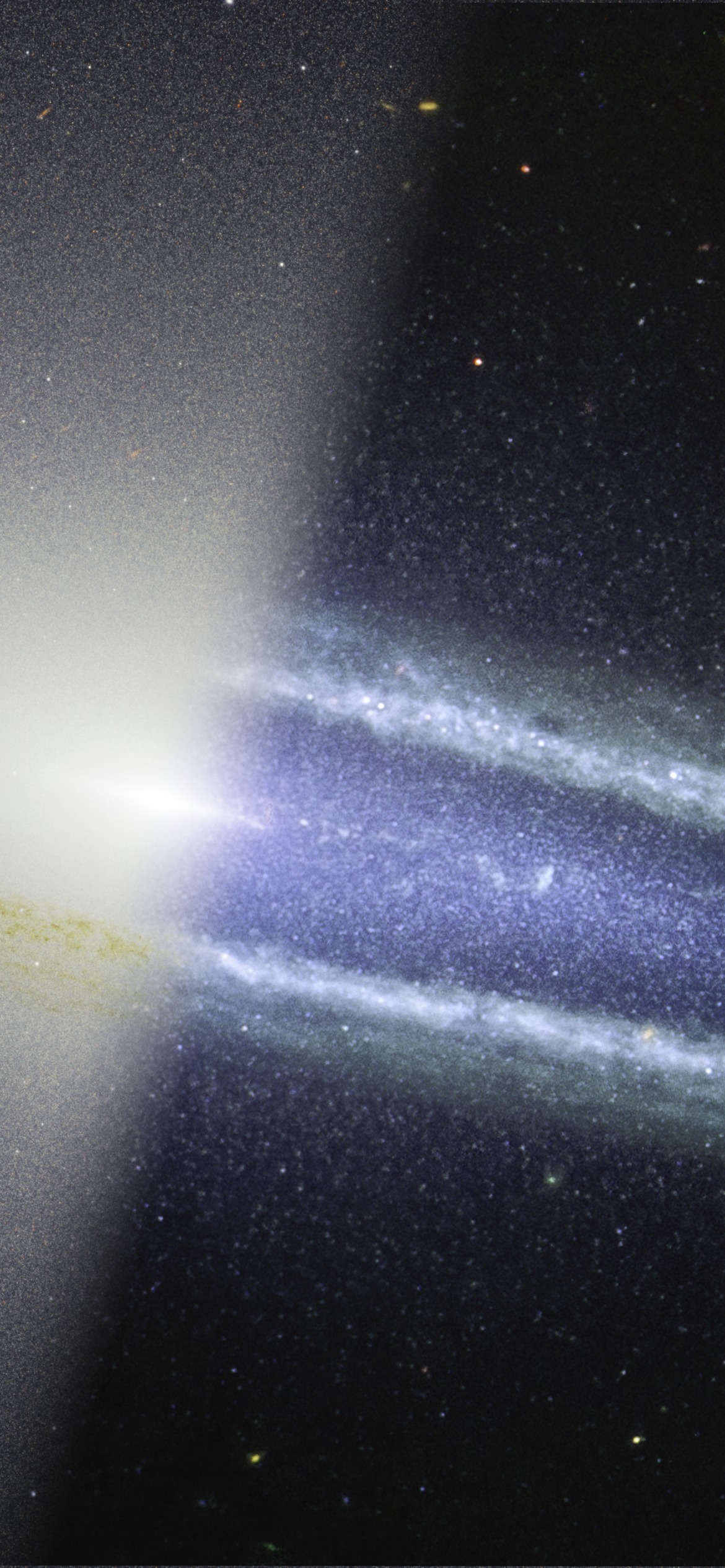 Sombrero Galaxy, M104 — iPhone 17e