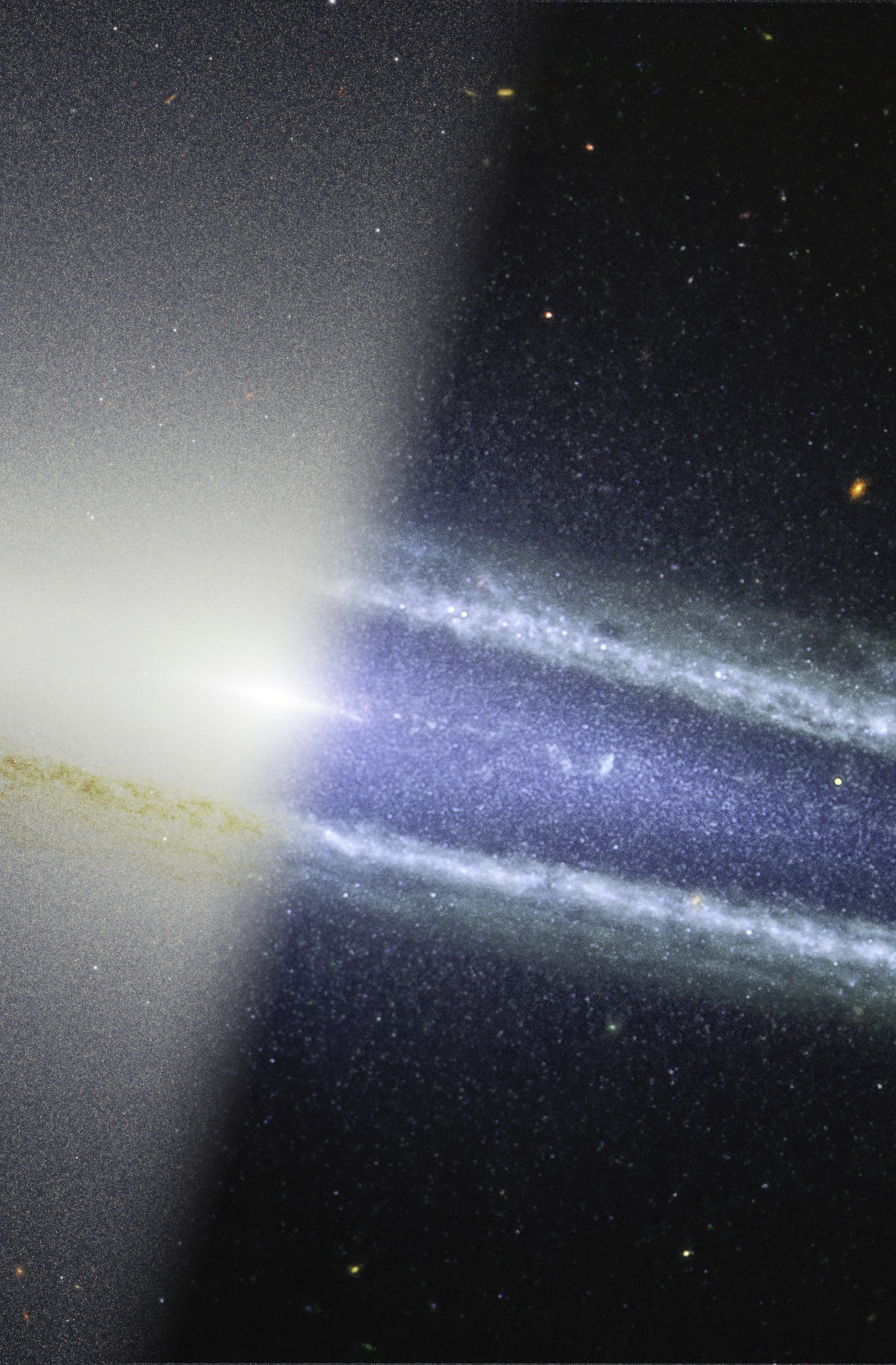 Sombrero Galaxy, M104 — iPad Mini