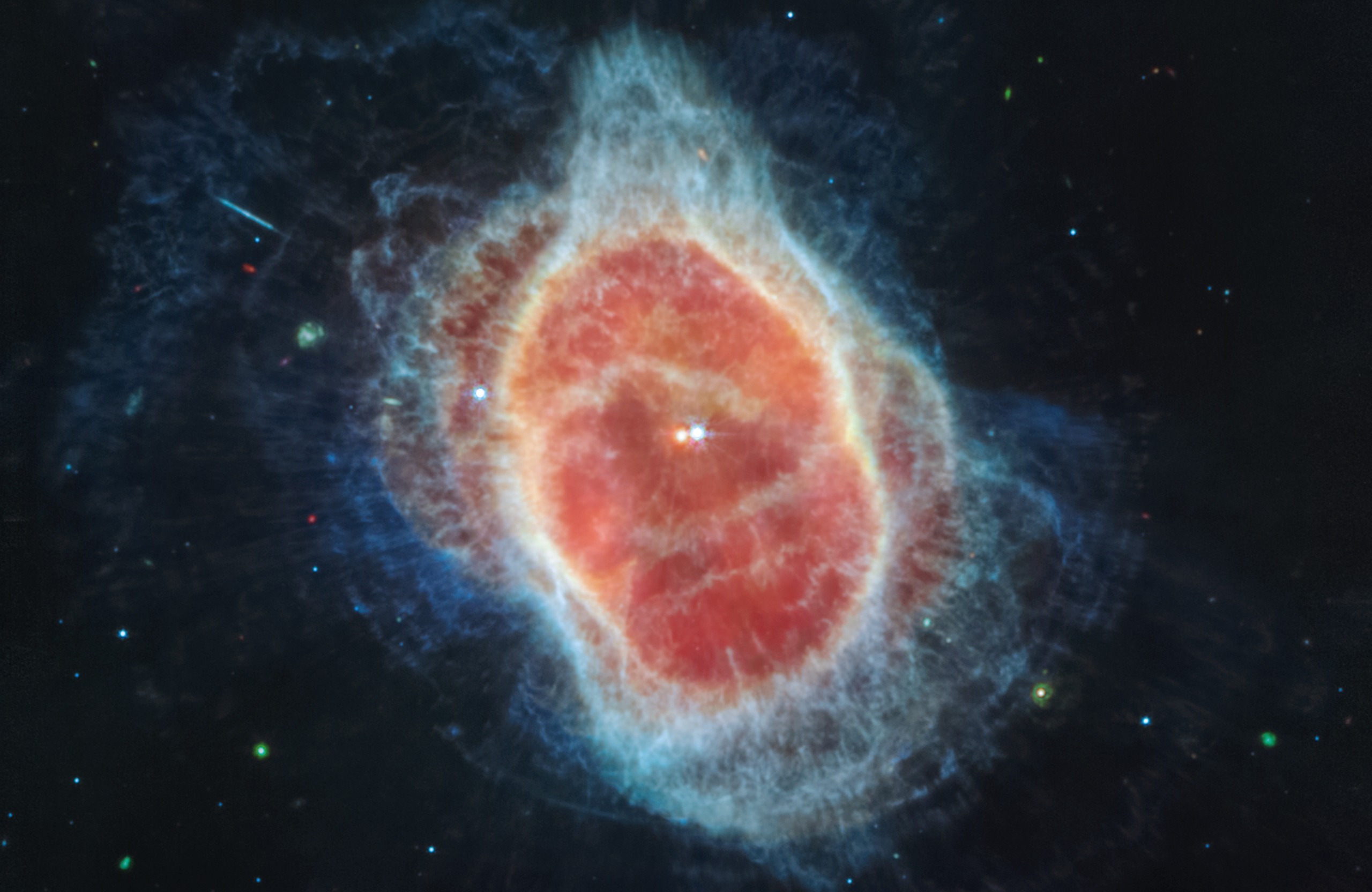 Southern Ring Nebula (MIRI Image) — MacBook 13"