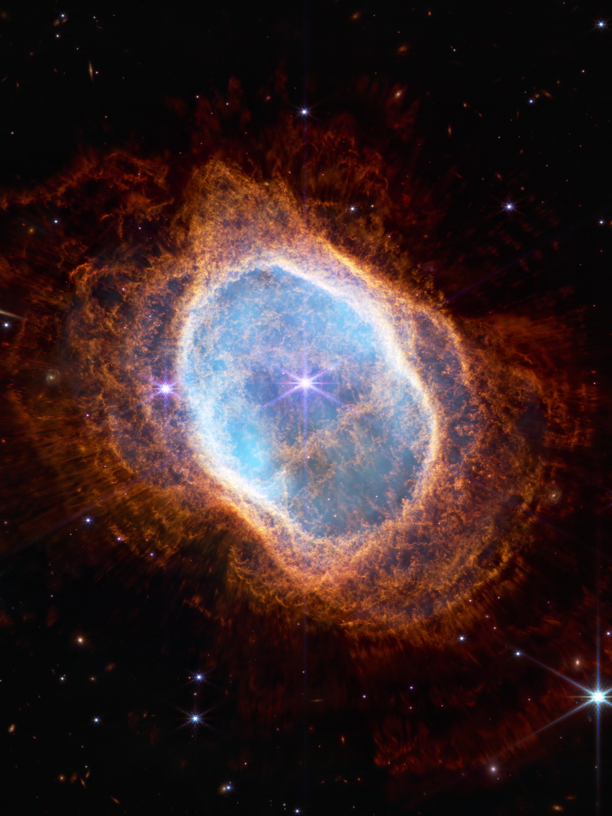 Southern Ring Nebula, NGC 3132 — iPad