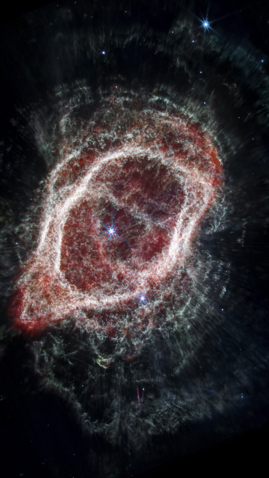 Southern Ring Nebula, Scattered Outflow — Android (Generic)