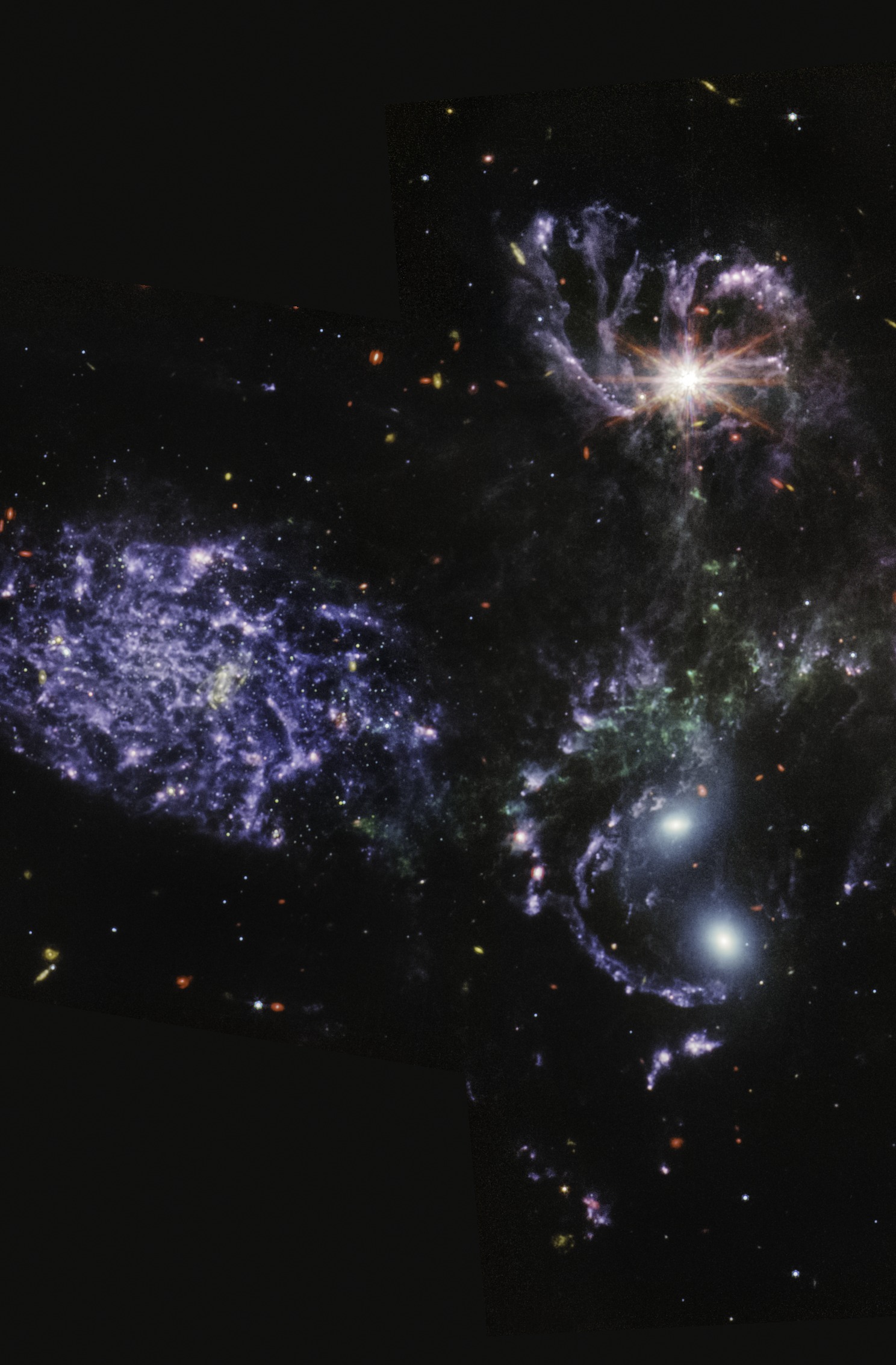 Stephan's Quintet, HCG 92, MIRI — iPad Mini