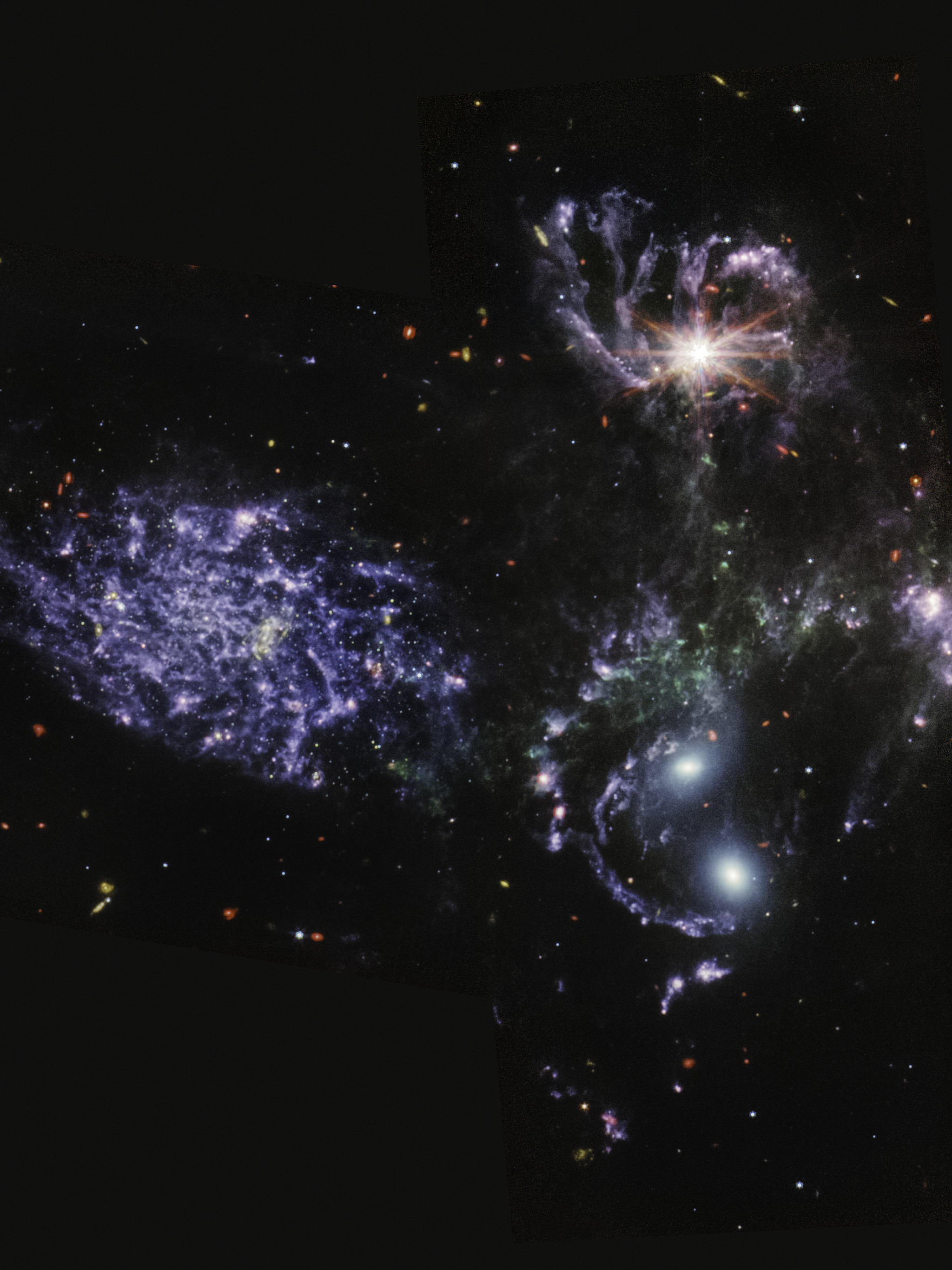 Stephan's Quintet, HCG 92, MIRI — iPad Pro 12.9"