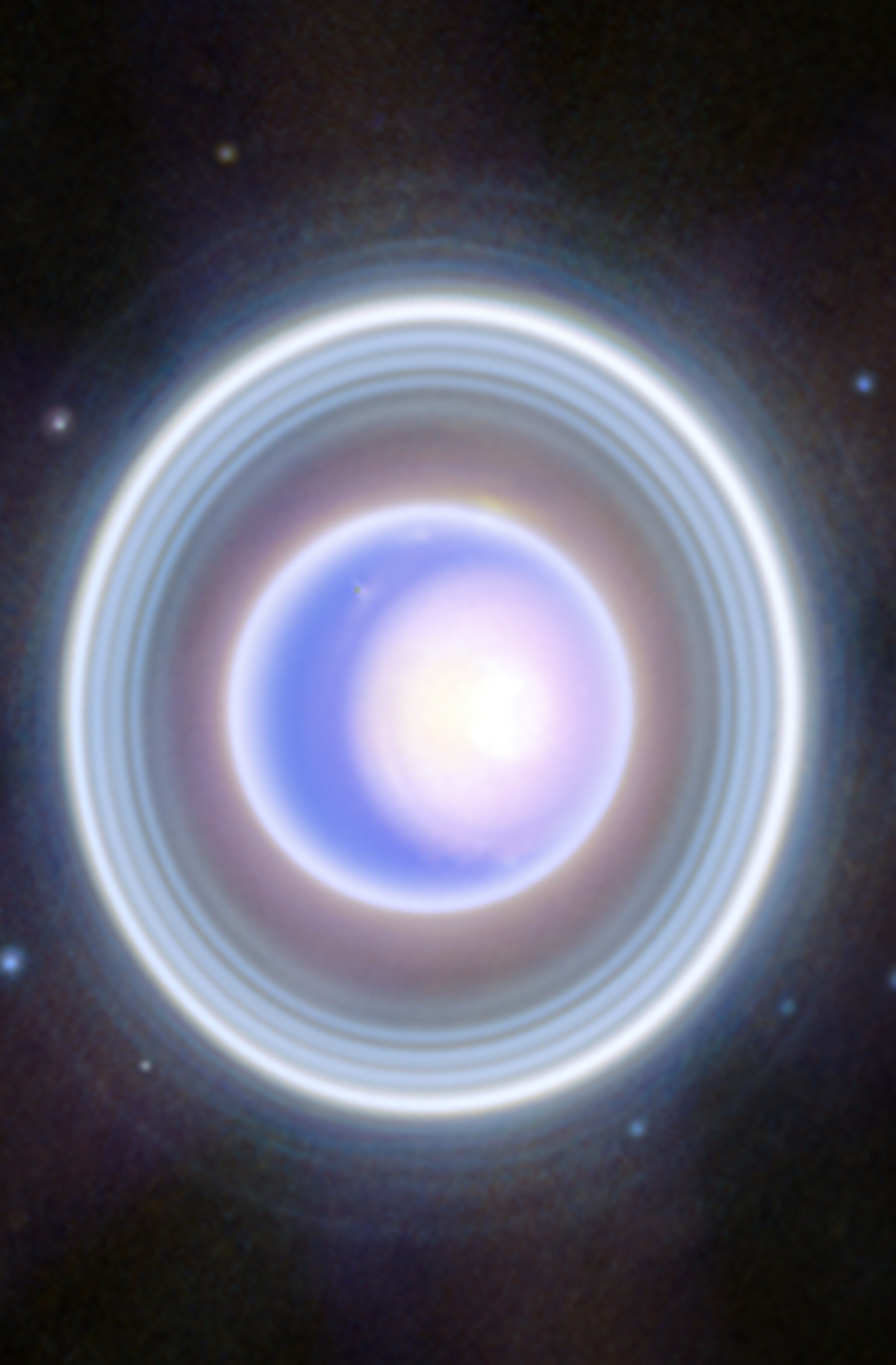 Uranus Close-up (NIRCam Image) — iPad Mini