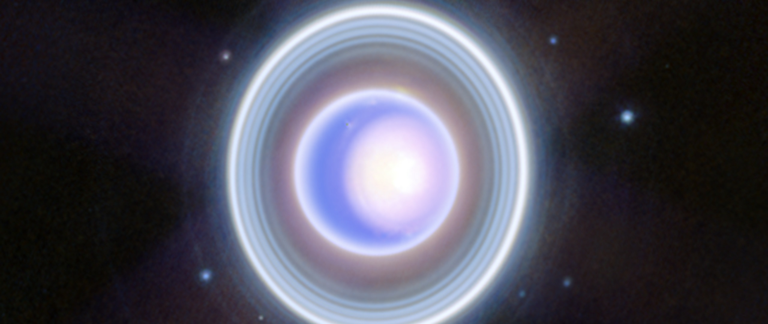 Uranus Close-up (NIRCam Image) — Ultrawide 1080p
