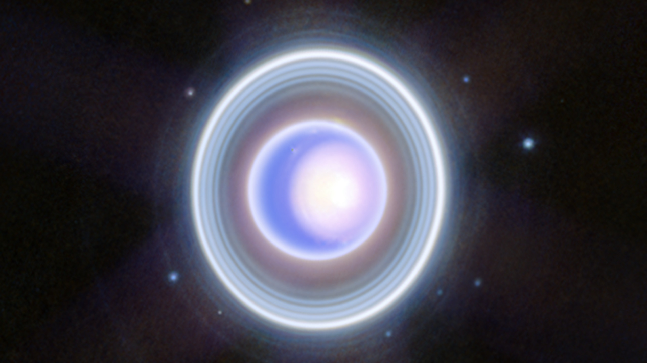Uranus Close-up (NIRCam Image)