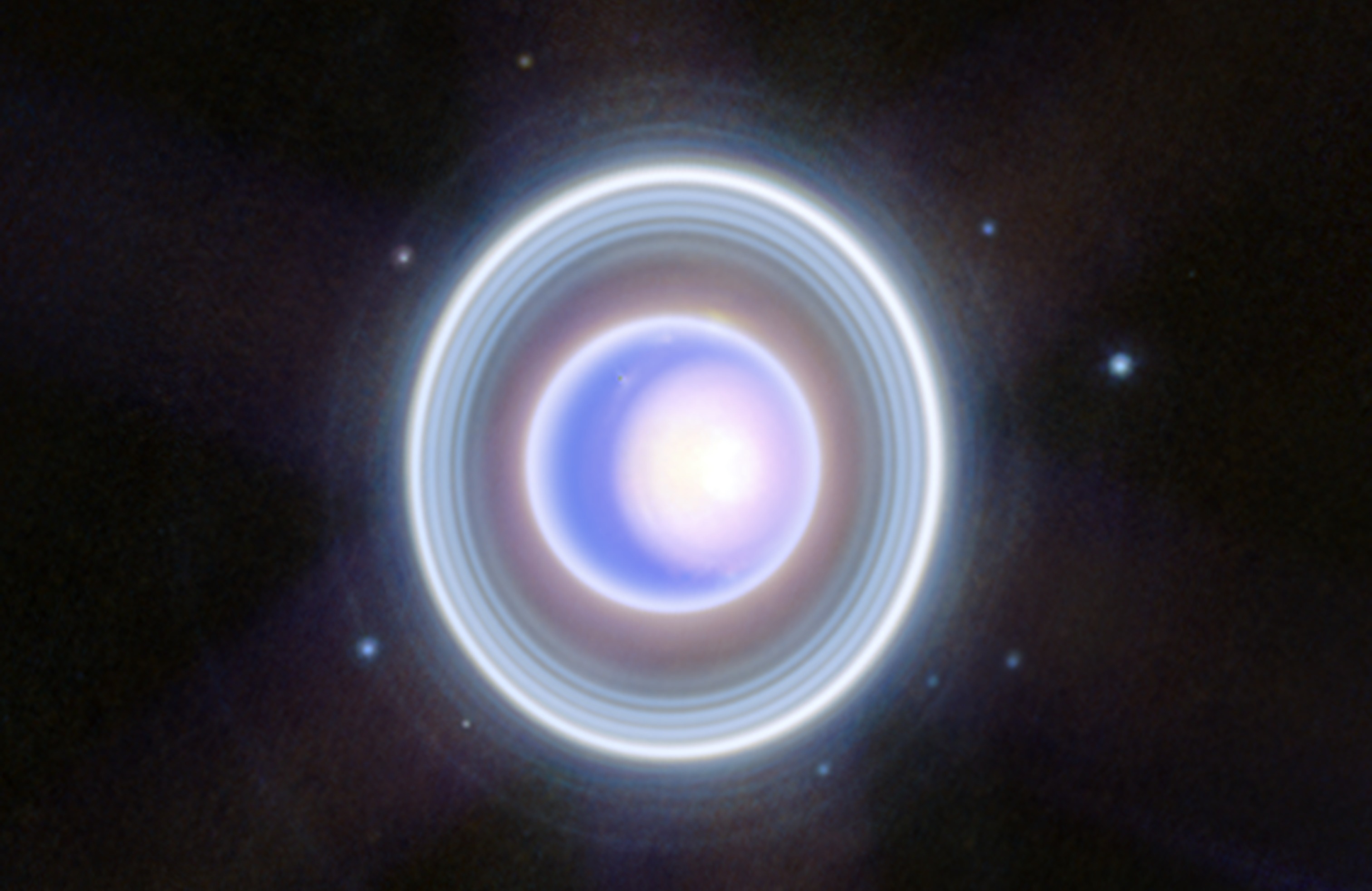 Uranus Close-up (NIRCam Image) — MacBook 14"