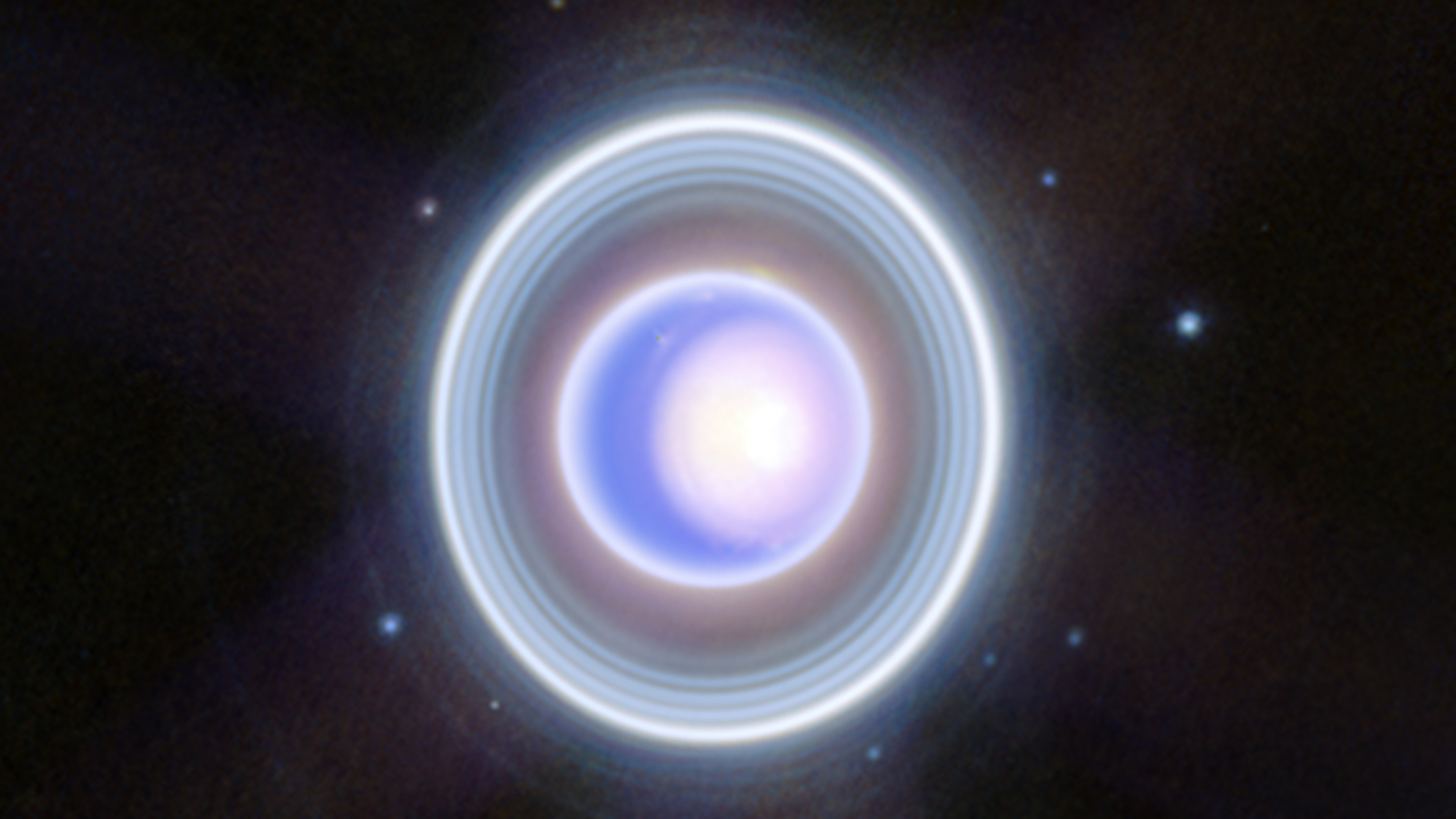 Uranus Close-up (NIRCam Image) — Desktop 4K