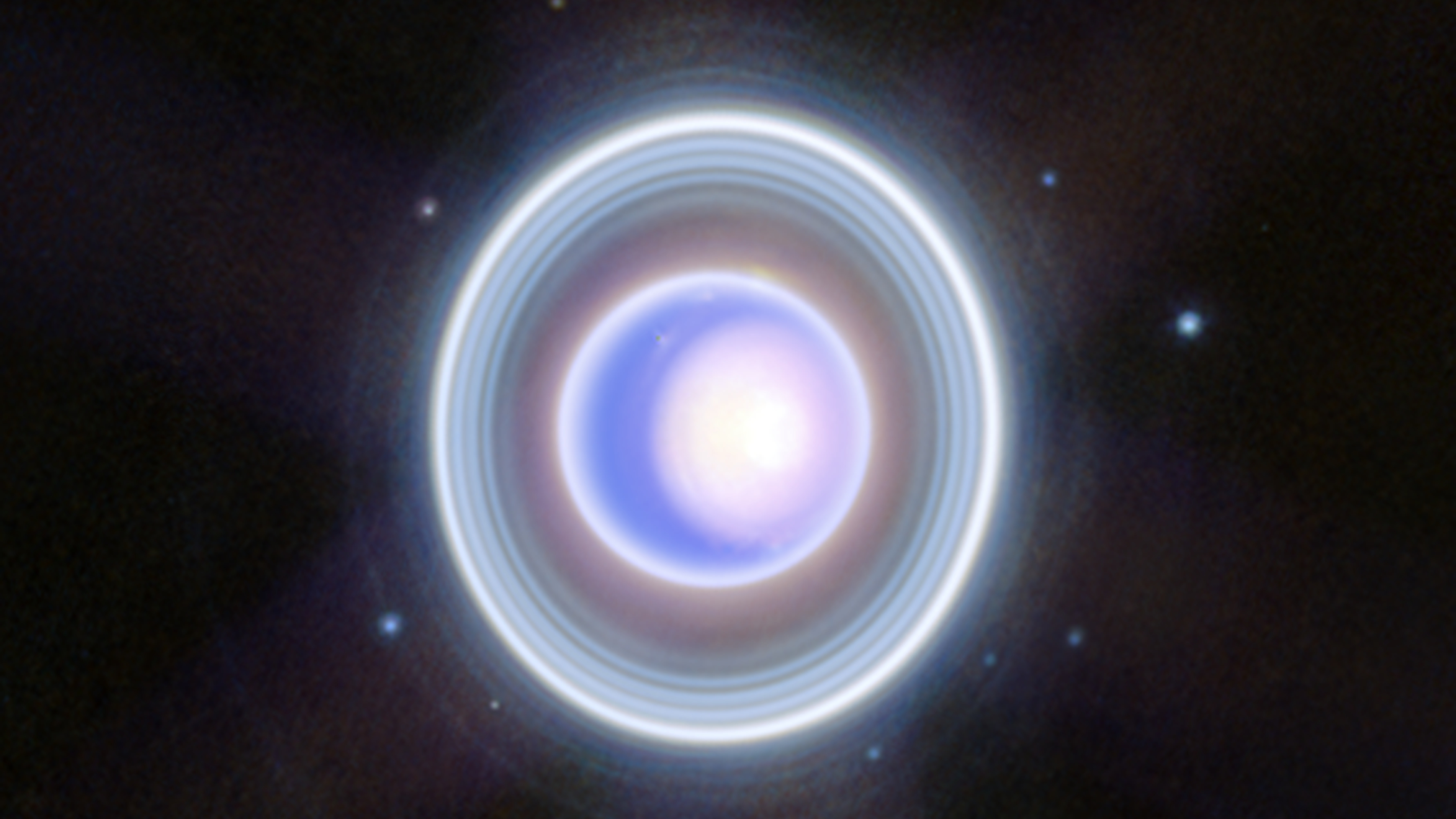 Uranus Close-up (NIRCam Image) — Desktop 8K