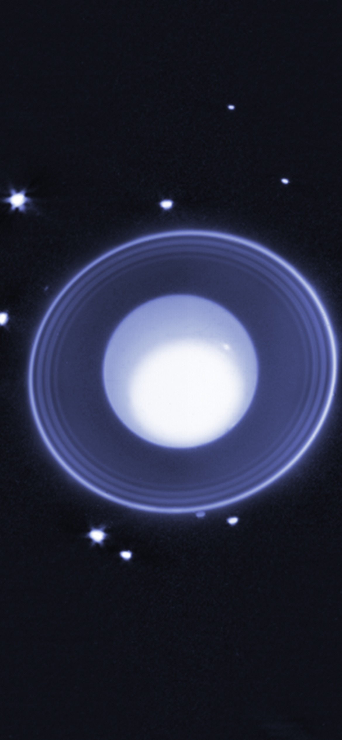 Uranus and Its New Moon — iPhone 17e