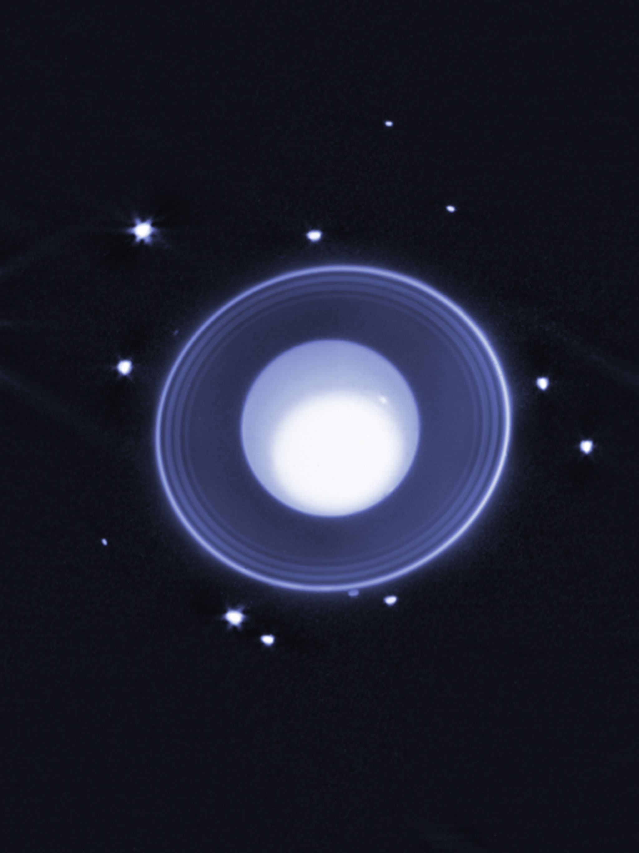 Uranus and Its New Moon — iPad Pro 12.9"